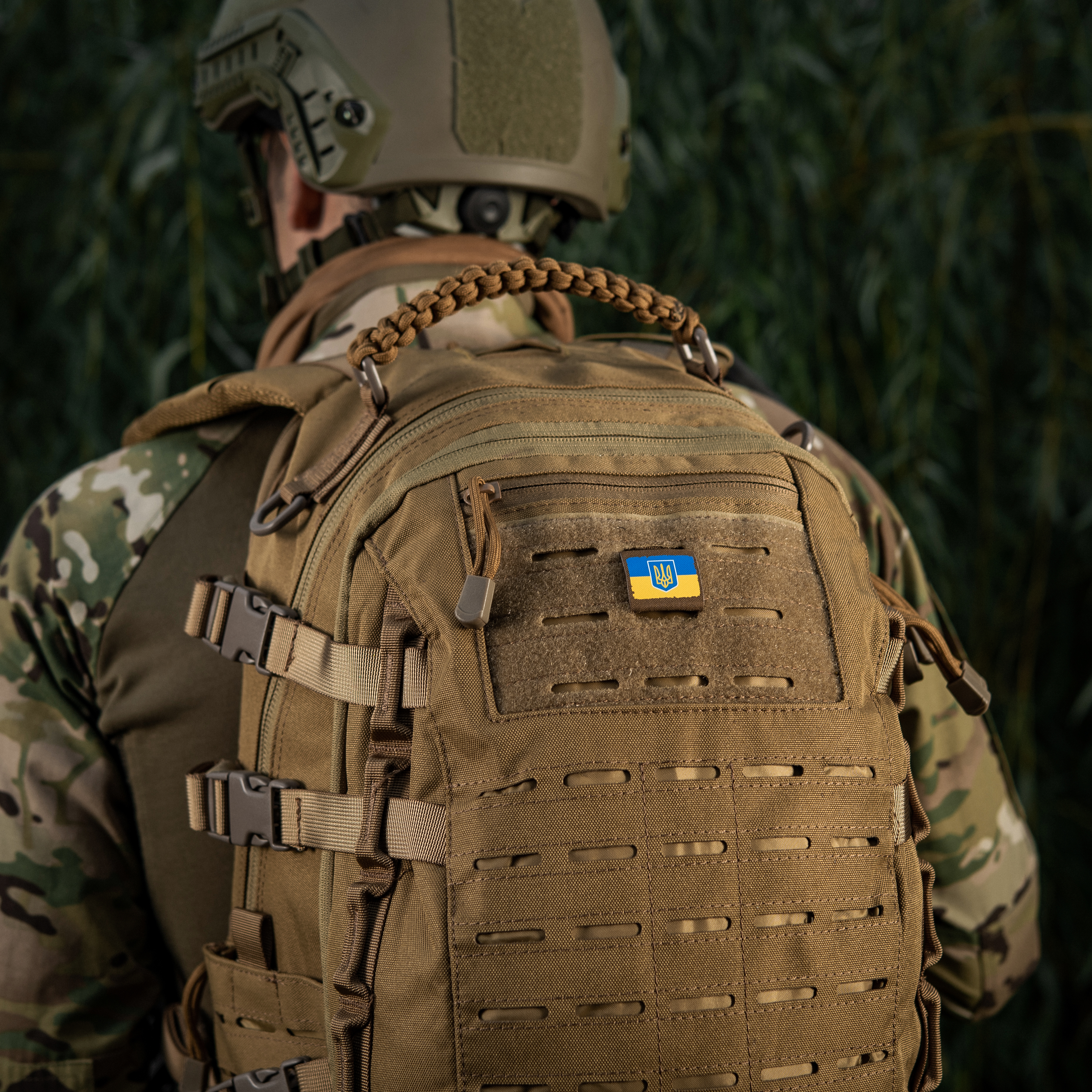M-Tac MOLLE Patch Прапор України з гербом Full Color/Coyote — 5