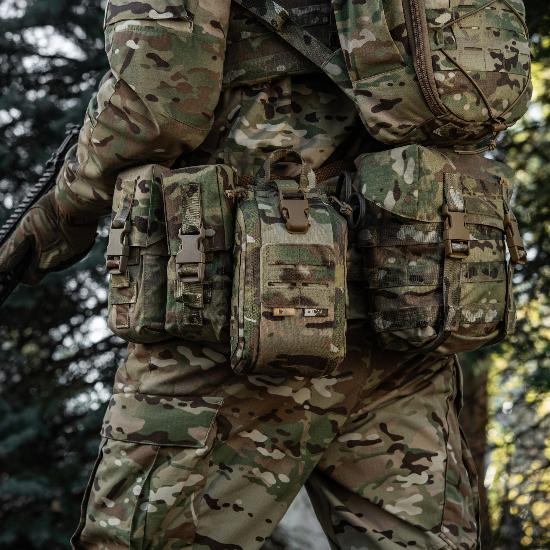 M-Tac подсумок медицинский Elite Rip Off Gen.II Multicam — 17
