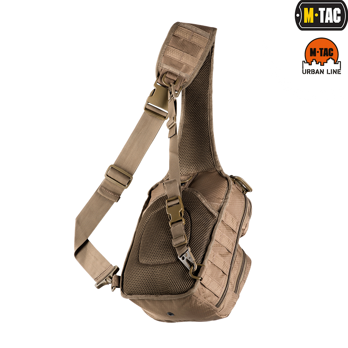M-Tac сумка Urban Line City Hunter Hexagon Bag Coyote — 3