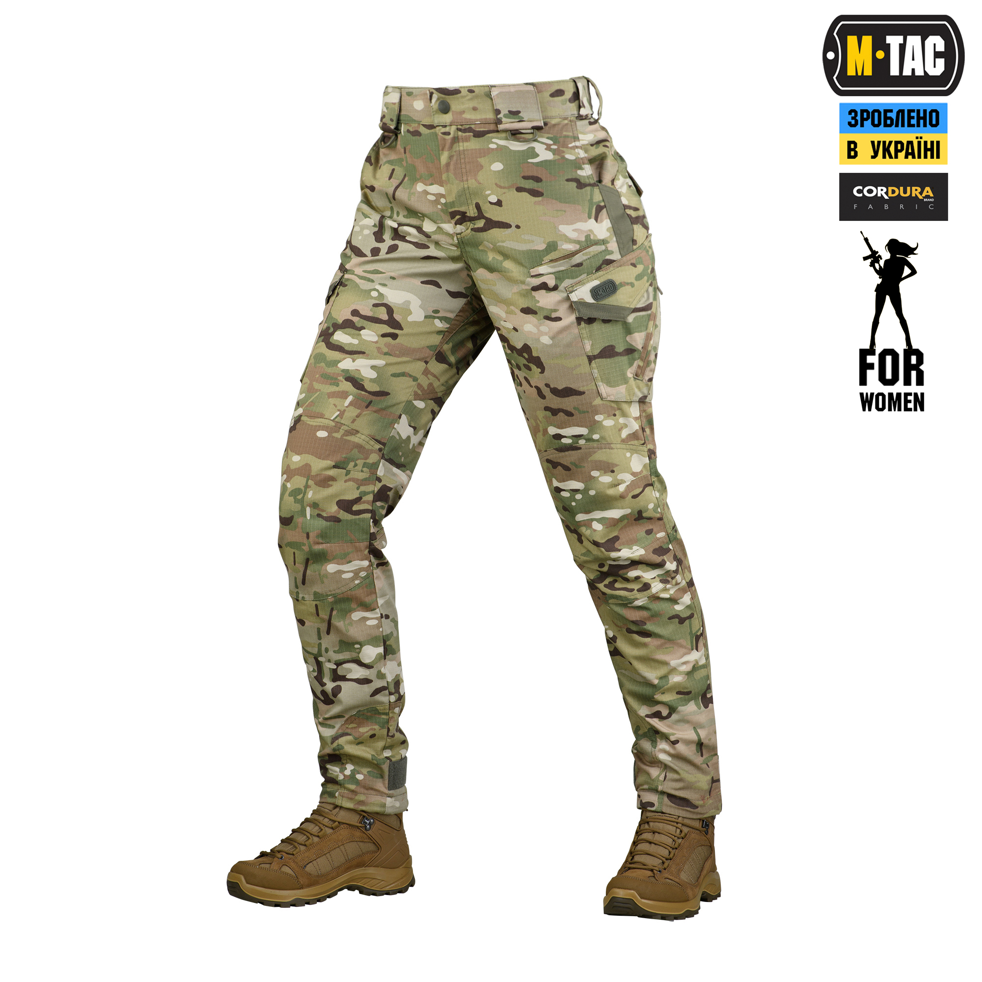 M-Tac брюки Aggressor Lady рип-стоп MC — 2