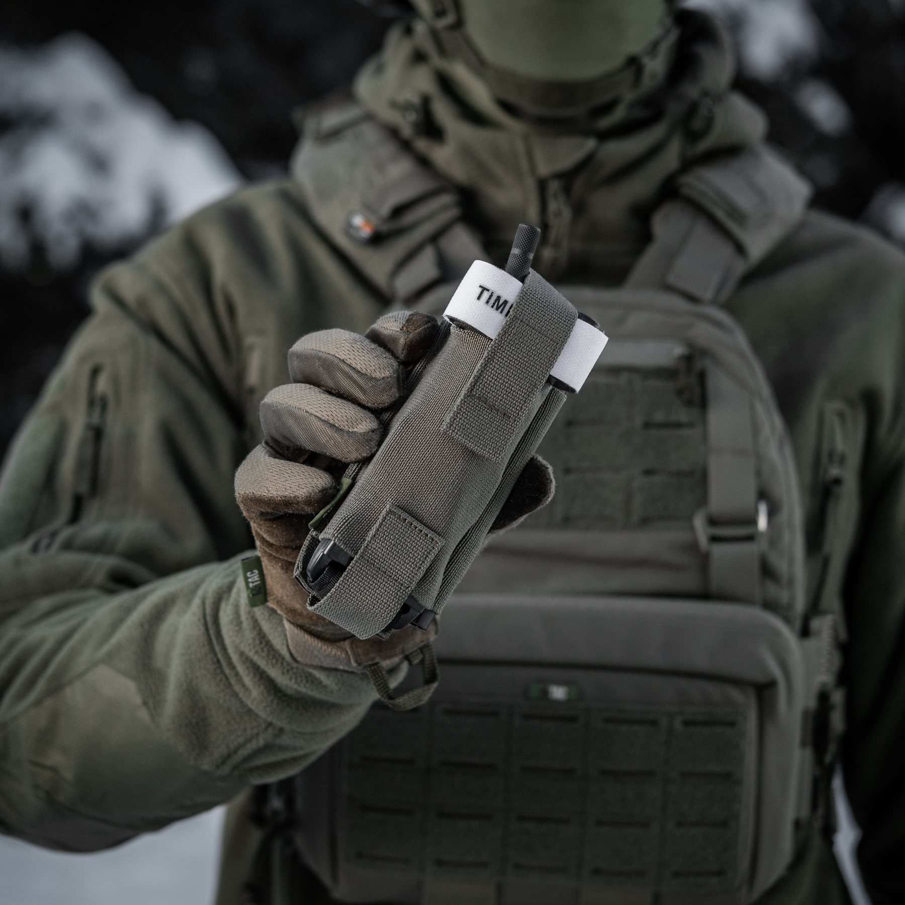 M-Tac подсумок для турникета эластичный на MOLLE Gen.III Ranger Green — 17