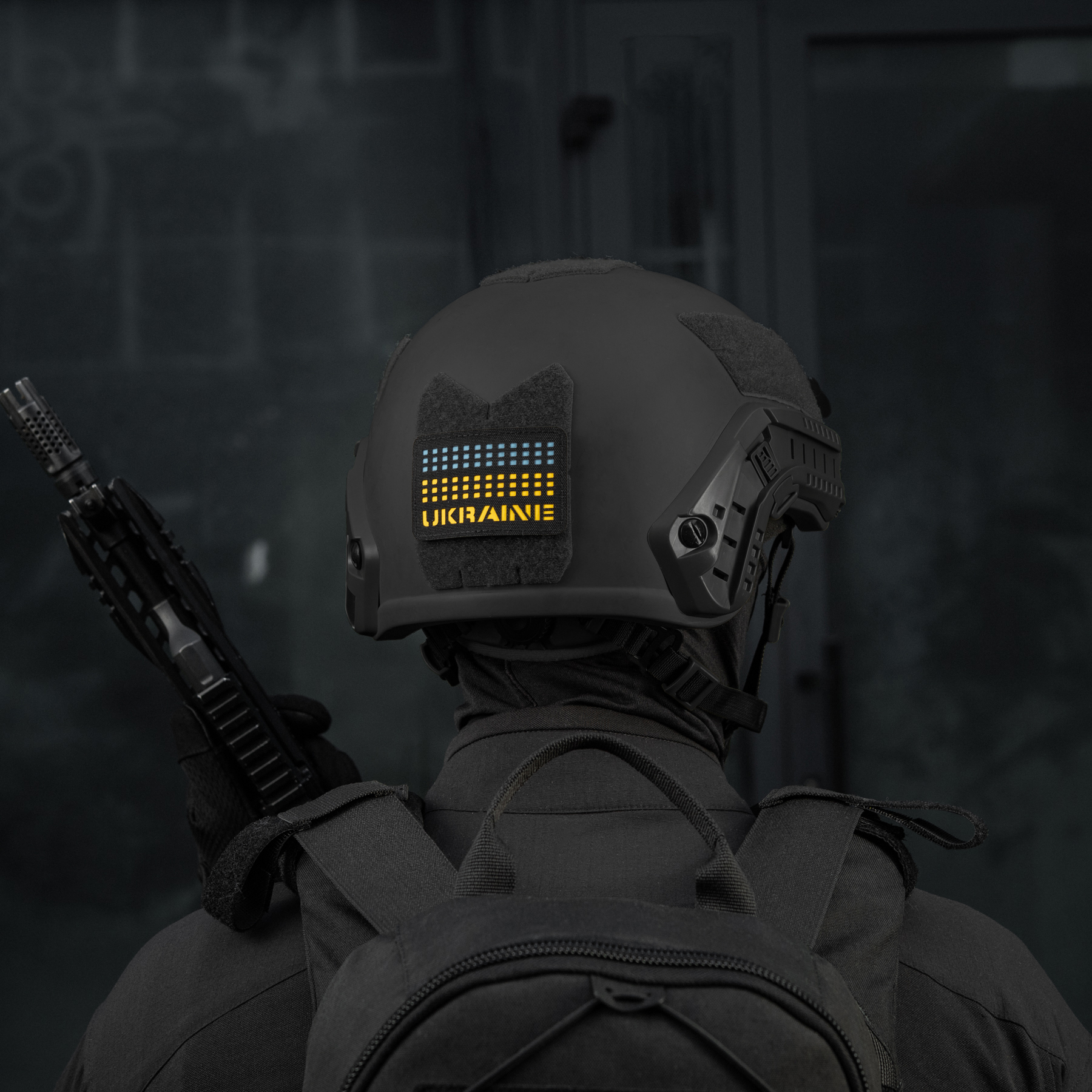 M-Tac нашивка Ukraine Laser Cut Black/Yellow/Blue/GID — 14