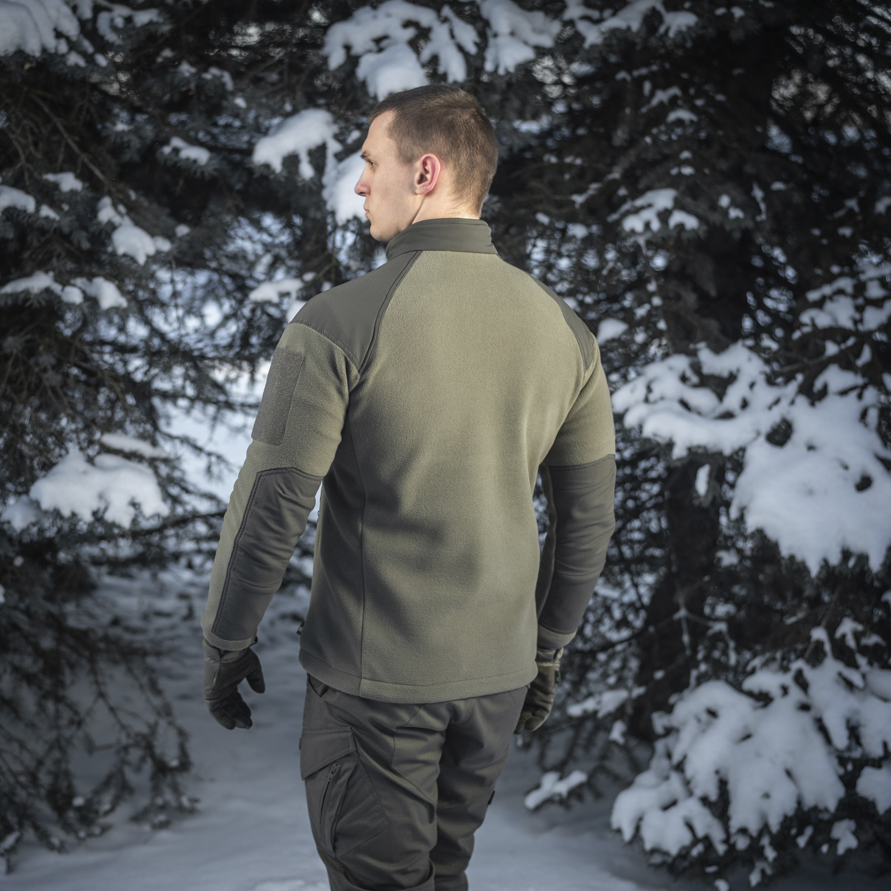 M-Tac куртка Combat Fleece Jacket Dark Olive — 20