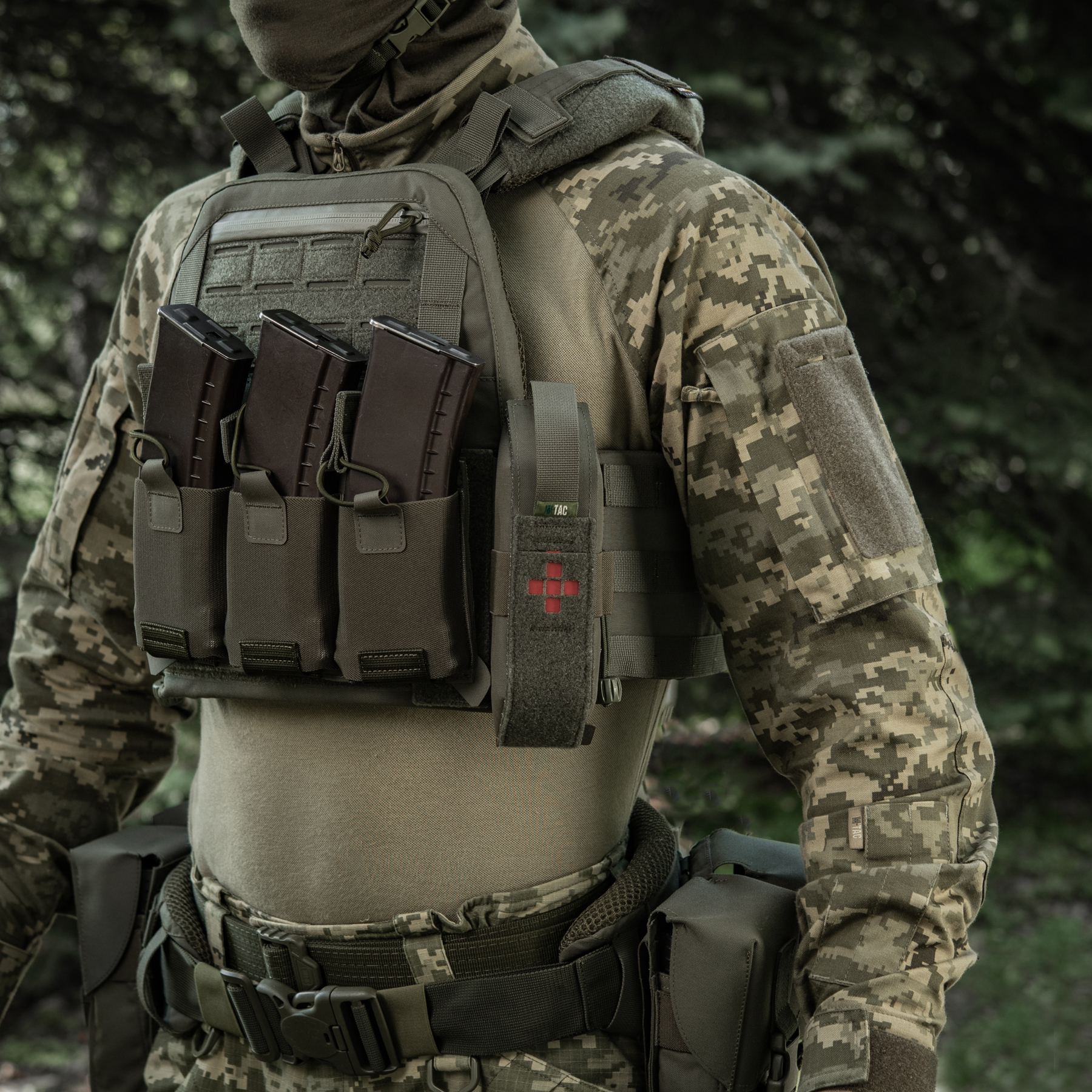 M-Tac подсумок для турникета закрытый FLAP Ranger Green — 24