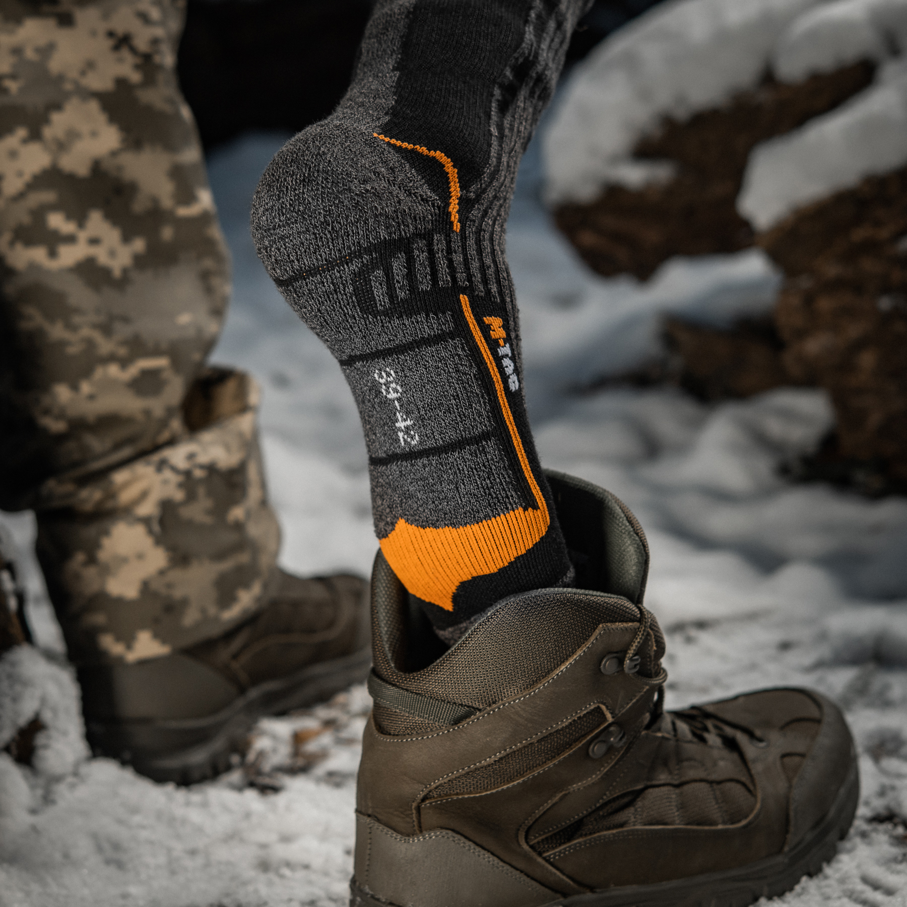M-Tac носки Coolmax 75% Long Black — 16
