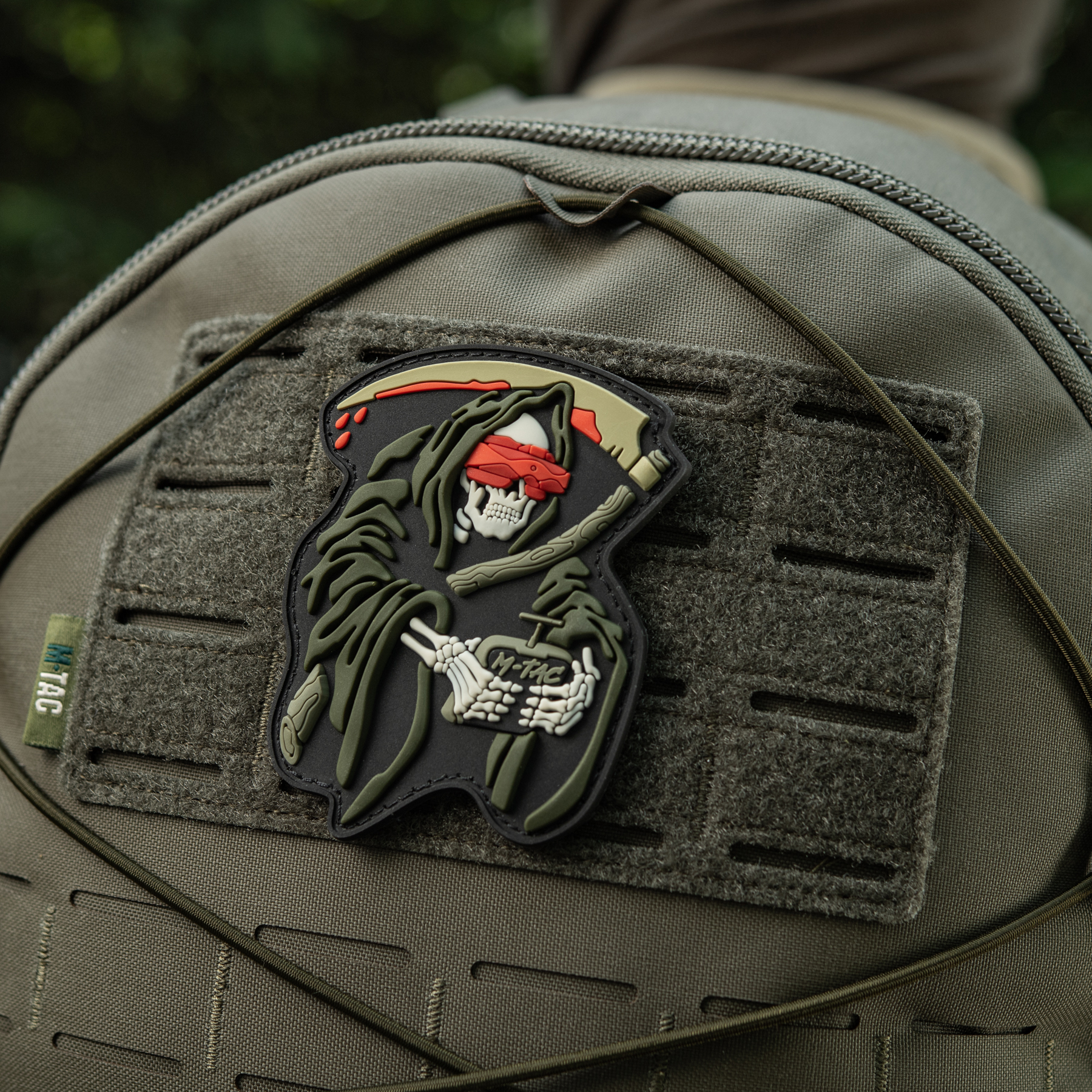 M-Tac нашивка FPV Operator PVC Black/Olive — 17