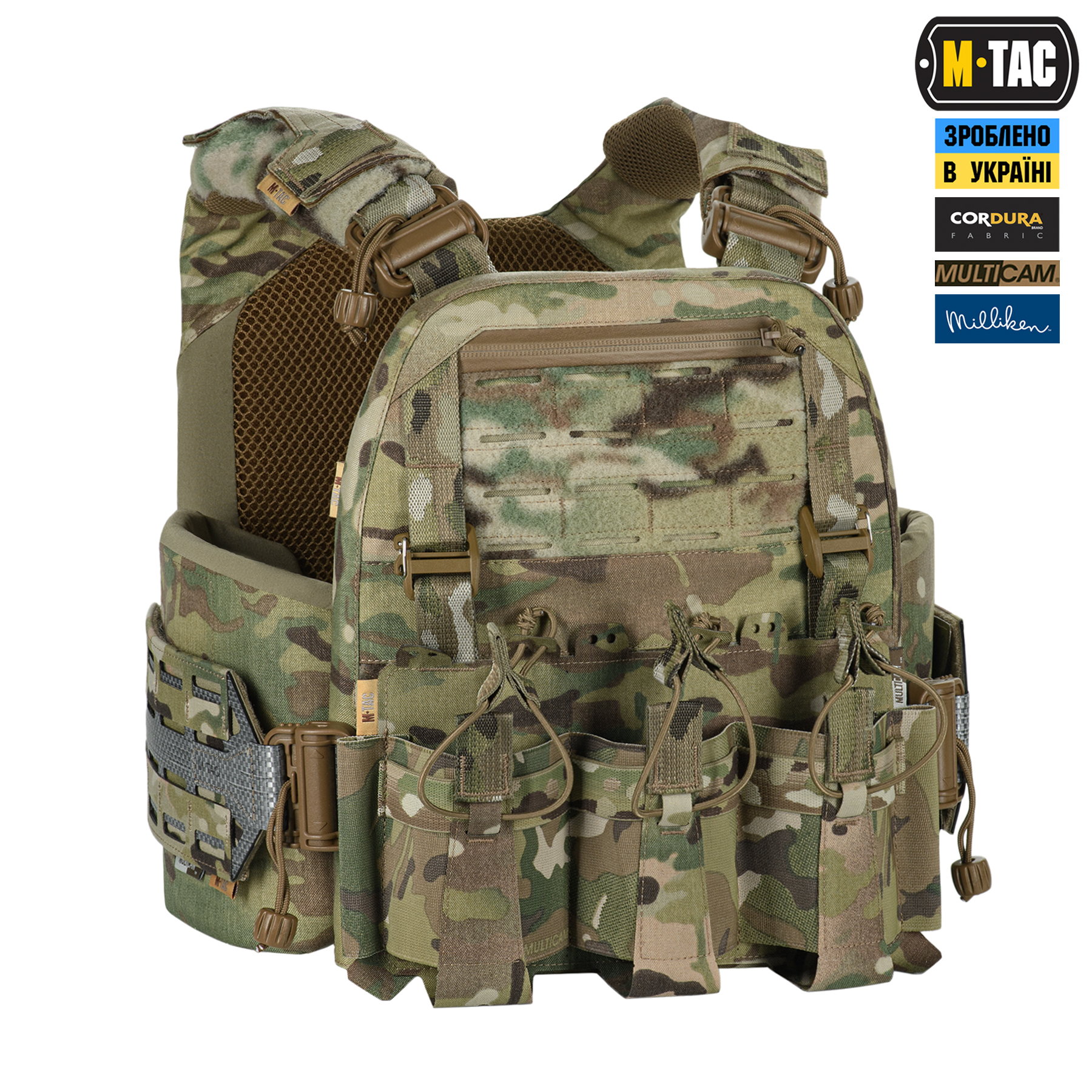 M-Tac плитоноска Cuirass Tiger FAST Elite (розмір плити М) Multicam — 4