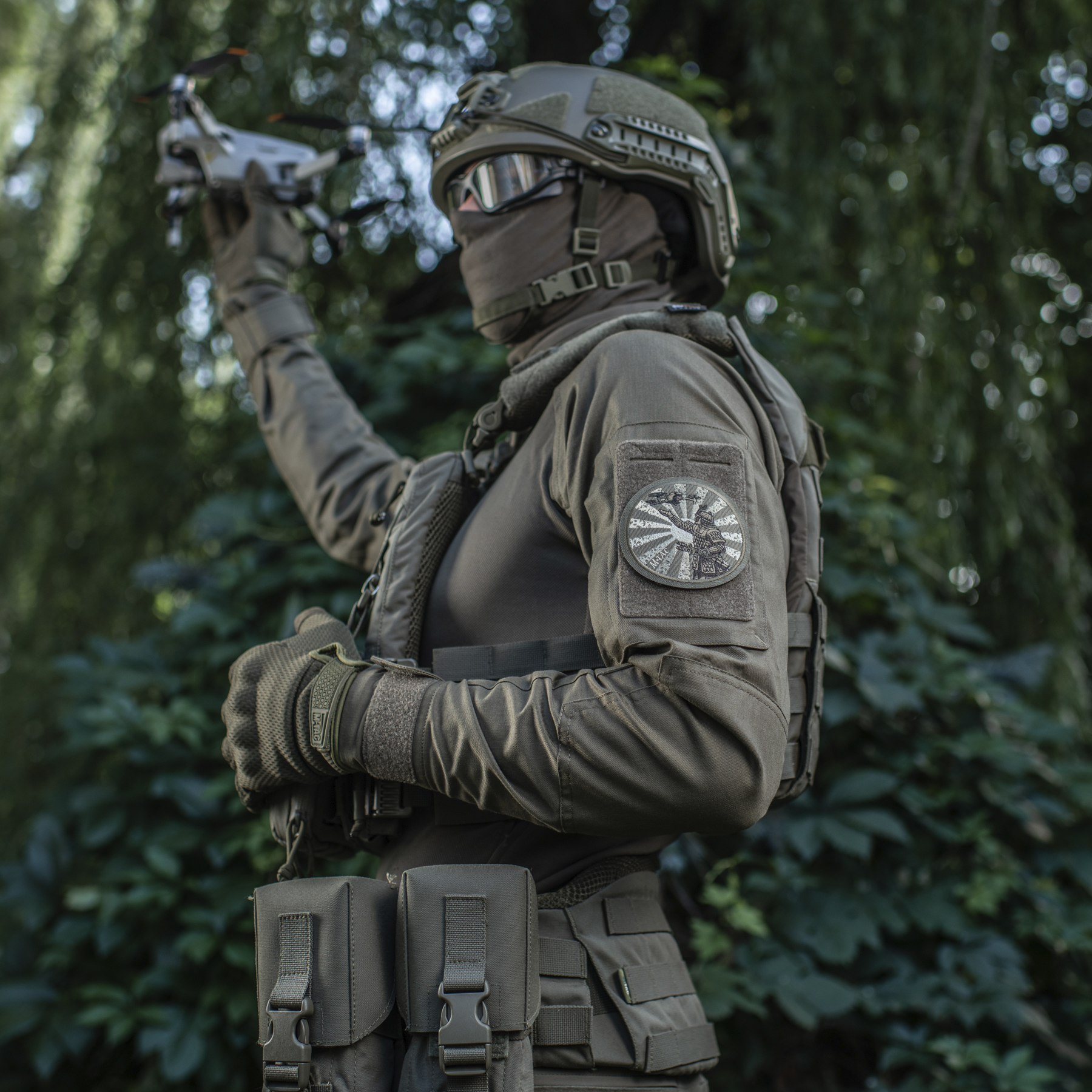 M-Tac нашивка Шлях Самурая (вышивка) Olive/Ranger Green — 3