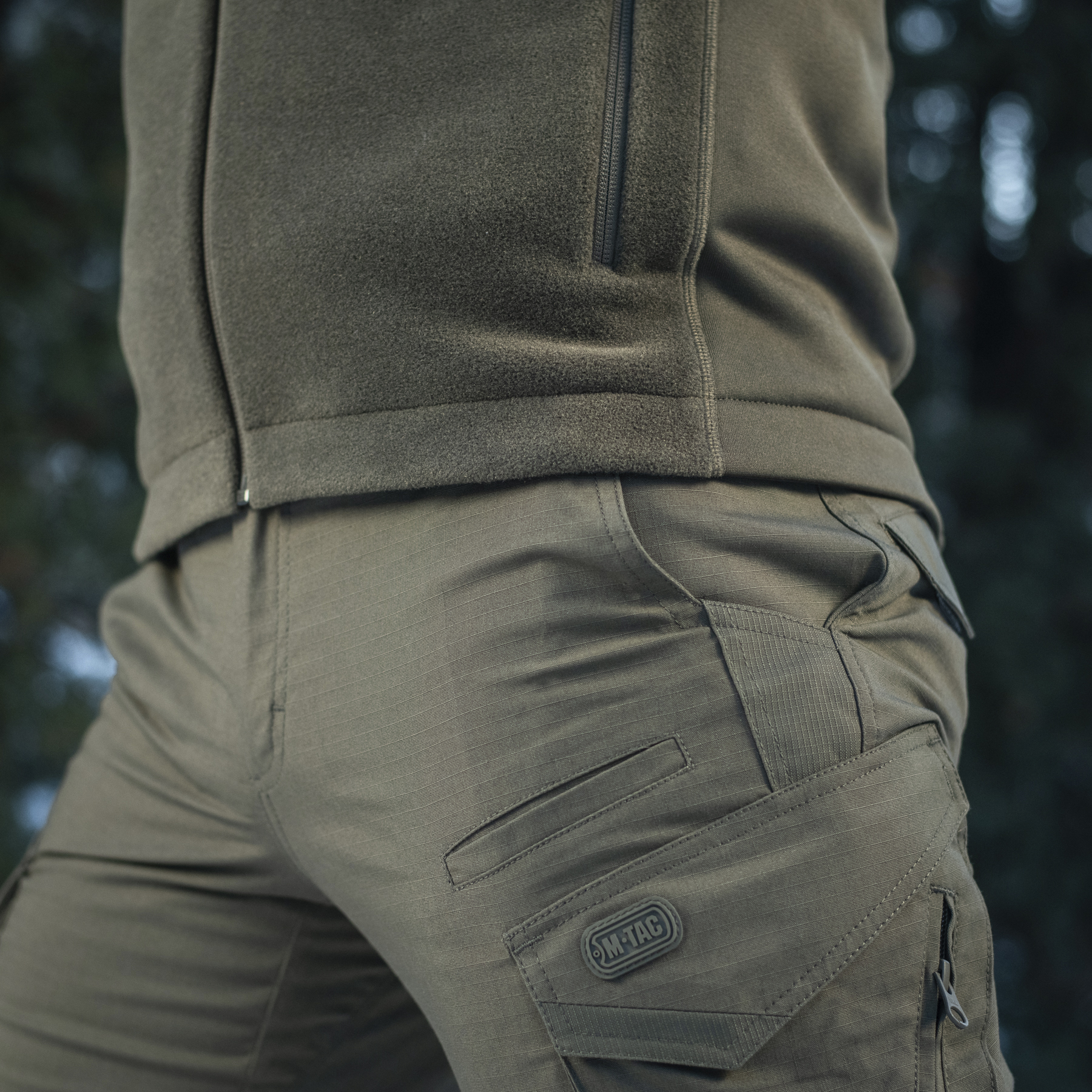 M-Tac кофта Polartec Sport Dark Olive — 22
