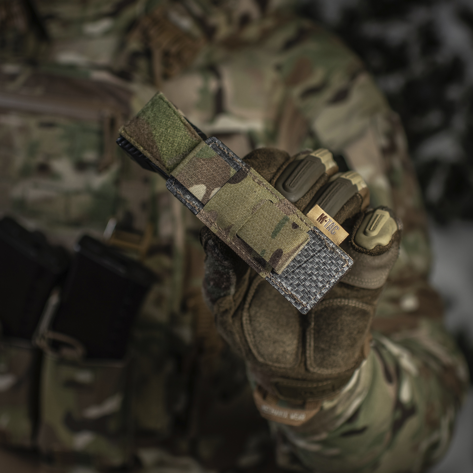 M-Tac подсумок для пистолетного магазина/мультитула Elite Multicam — 22