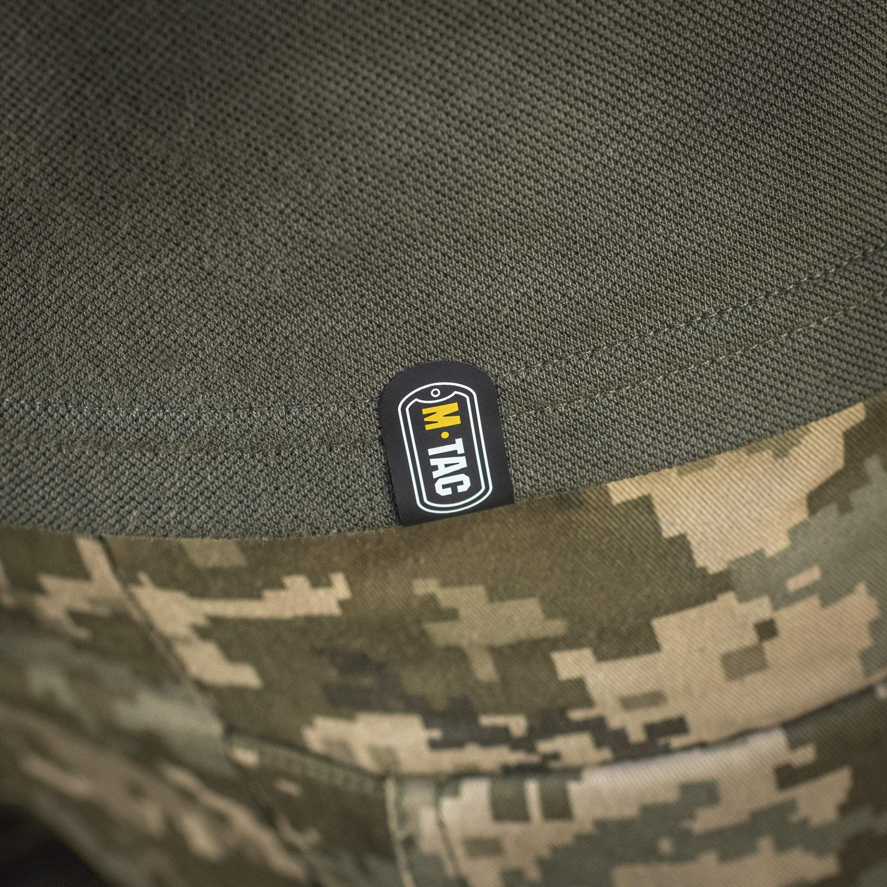 M-Tac поло тактическое длинный рукав 65/35 Army Olive — 12