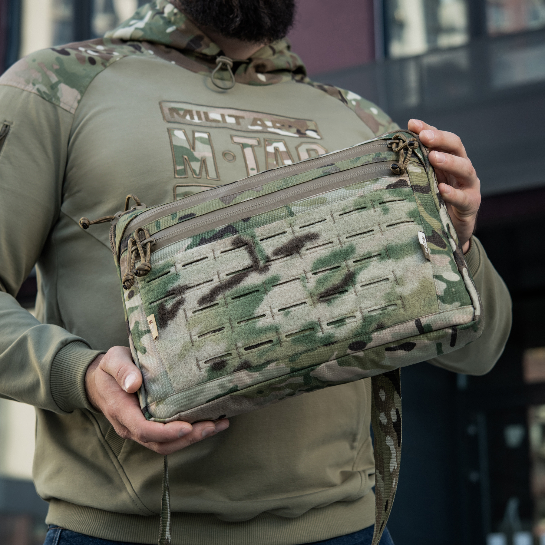 M-Tac сумка Admin Bag Large Elite с липучкой Multicam — 26