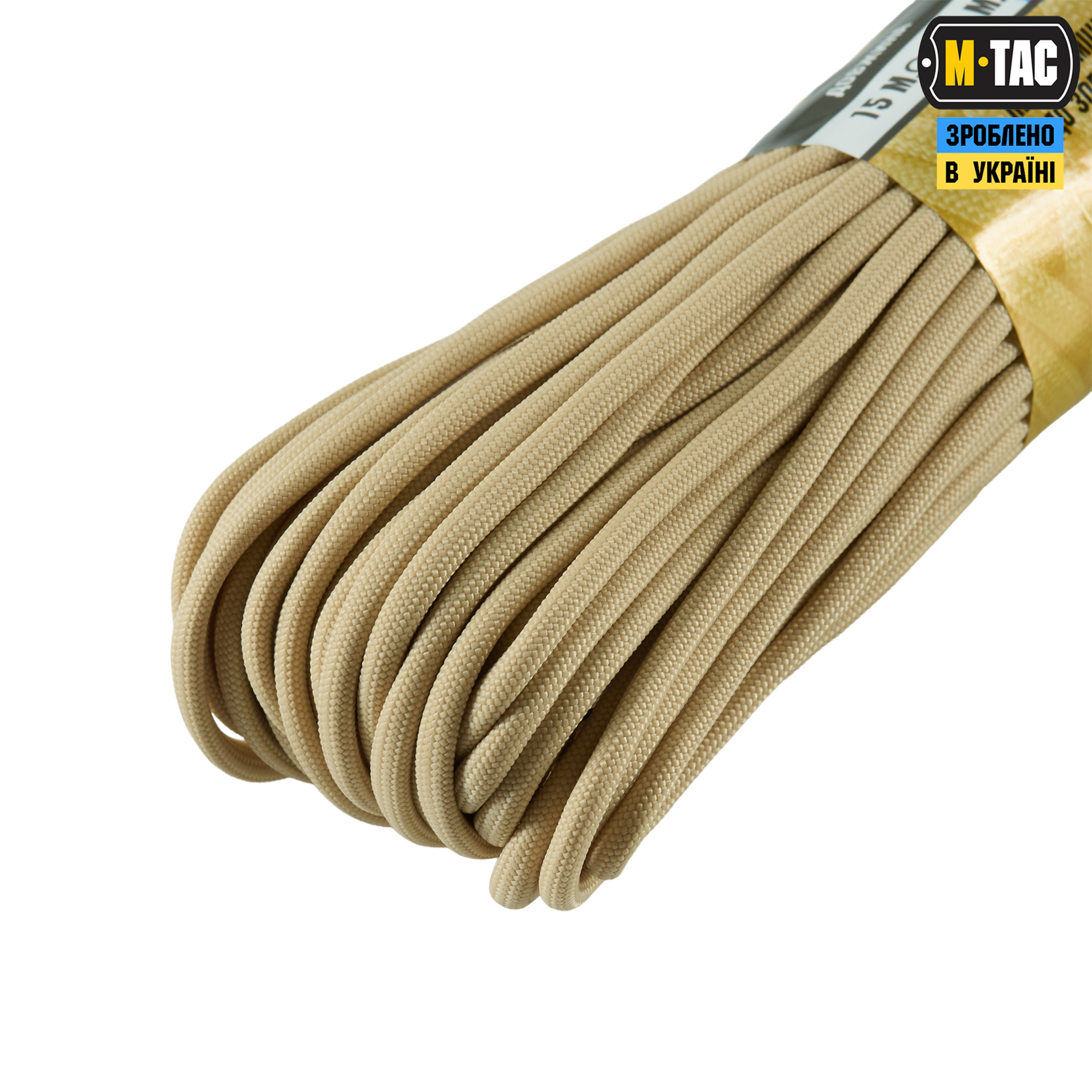 M-Tac паракорд 550 type III 30m Sand — 4
