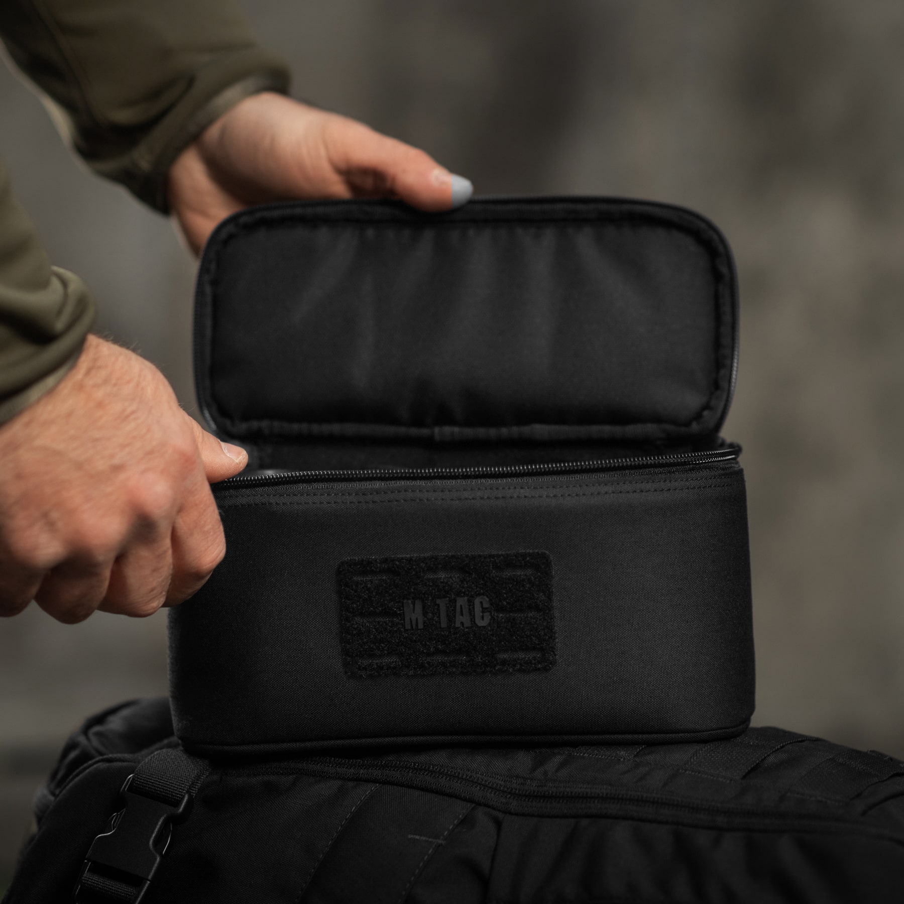 M-Tac органайзер утилитарный Hardshell Utility box S Black — 23