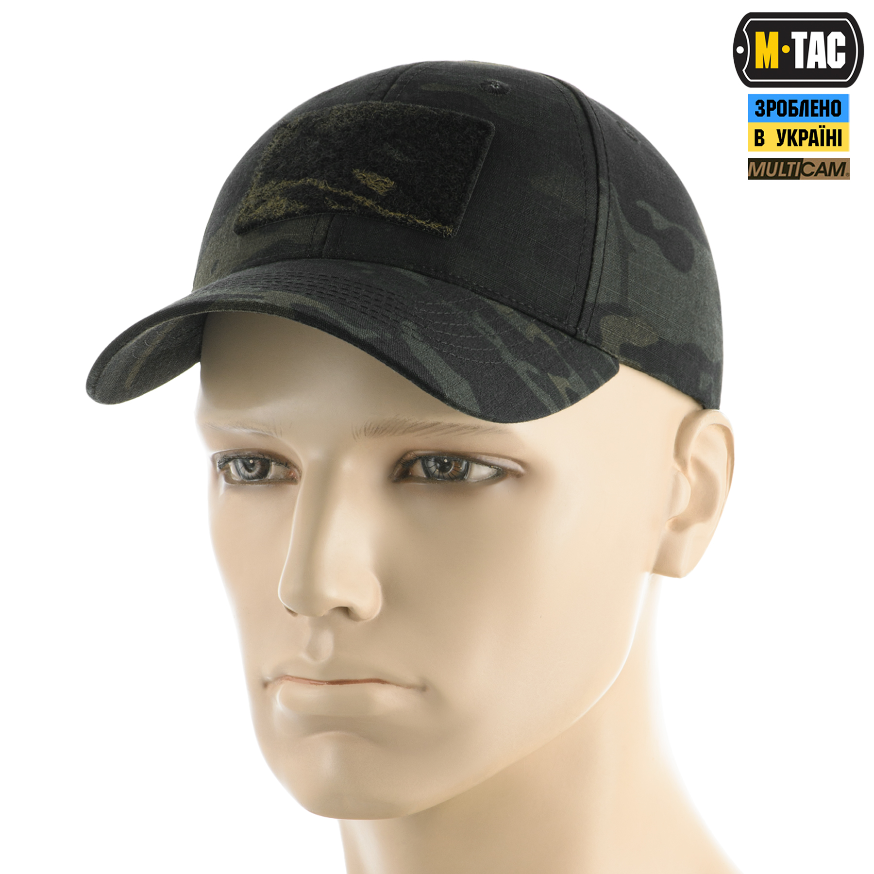 M-Tac бейсболка тактическая Elite NYCO Extreme Multicam Black — 2