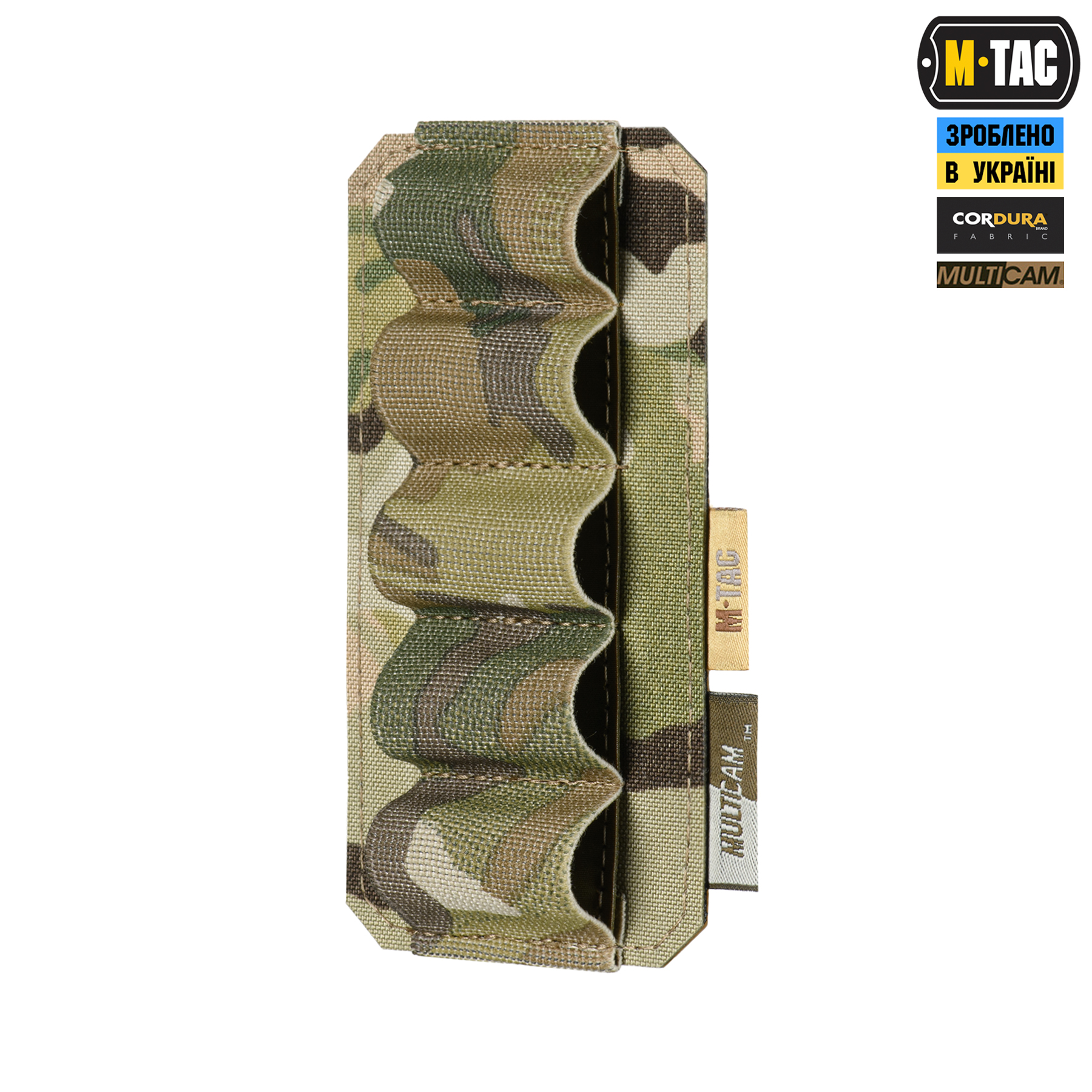 M-Tac патронташ на липучке для патронов 12 калибра Multicam — 2