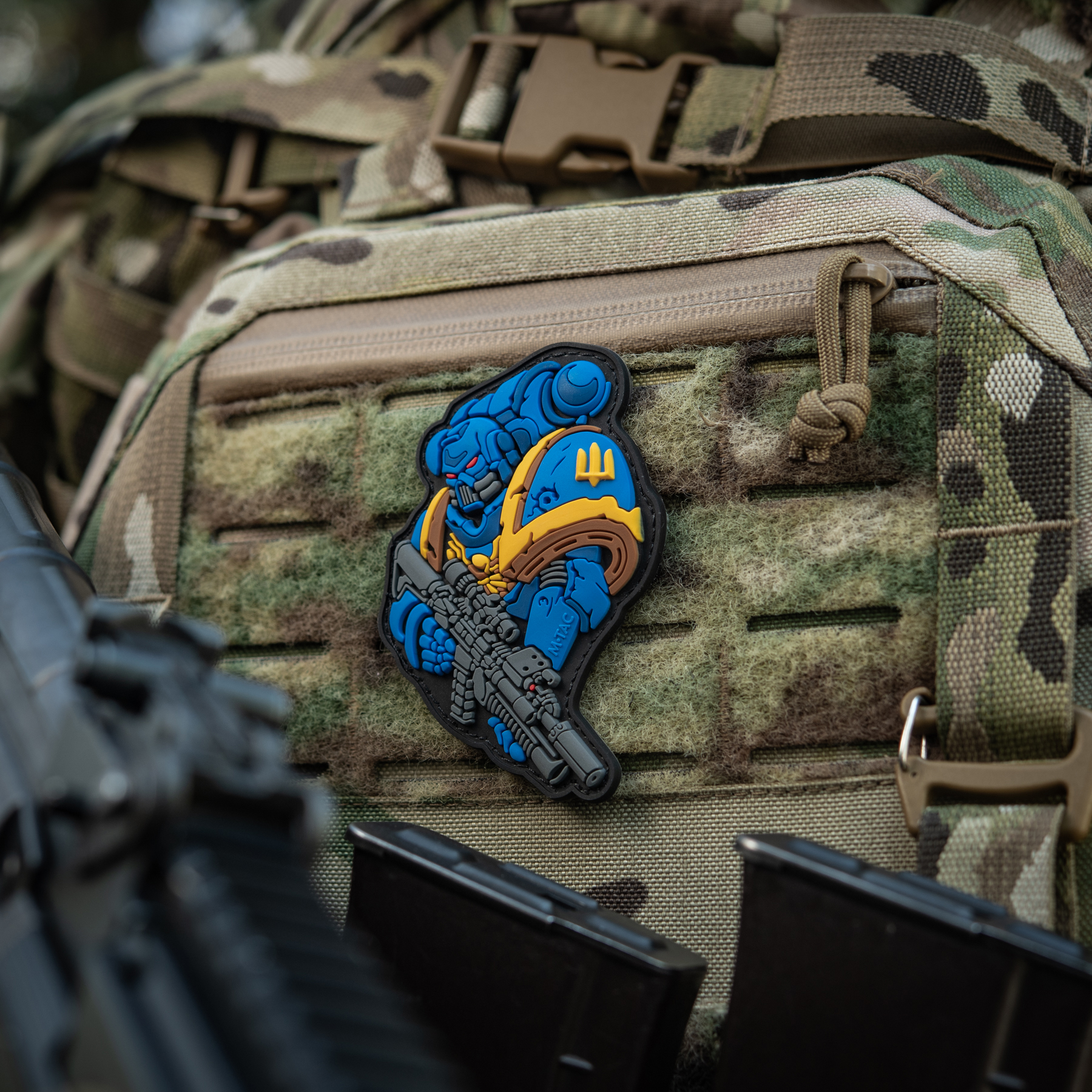 M-Tac нашивка Штурмовик Yellow/Blue — 8