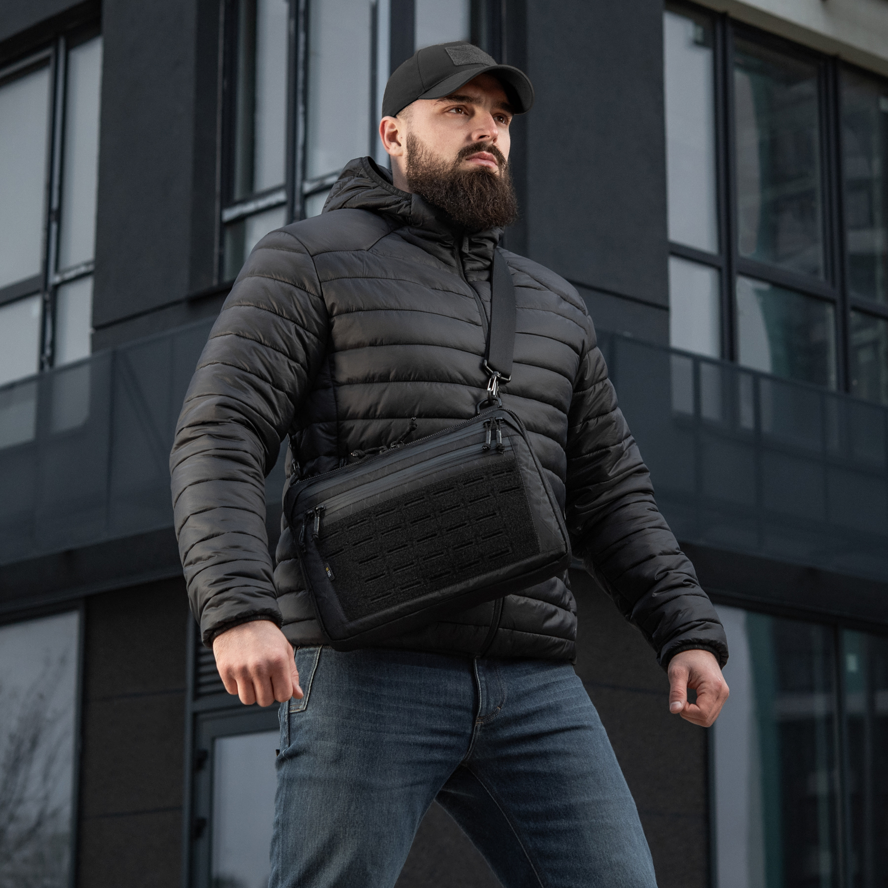 M-Tac сумка Admin Bag Large X-Pac Elite з липучкою Black — 13