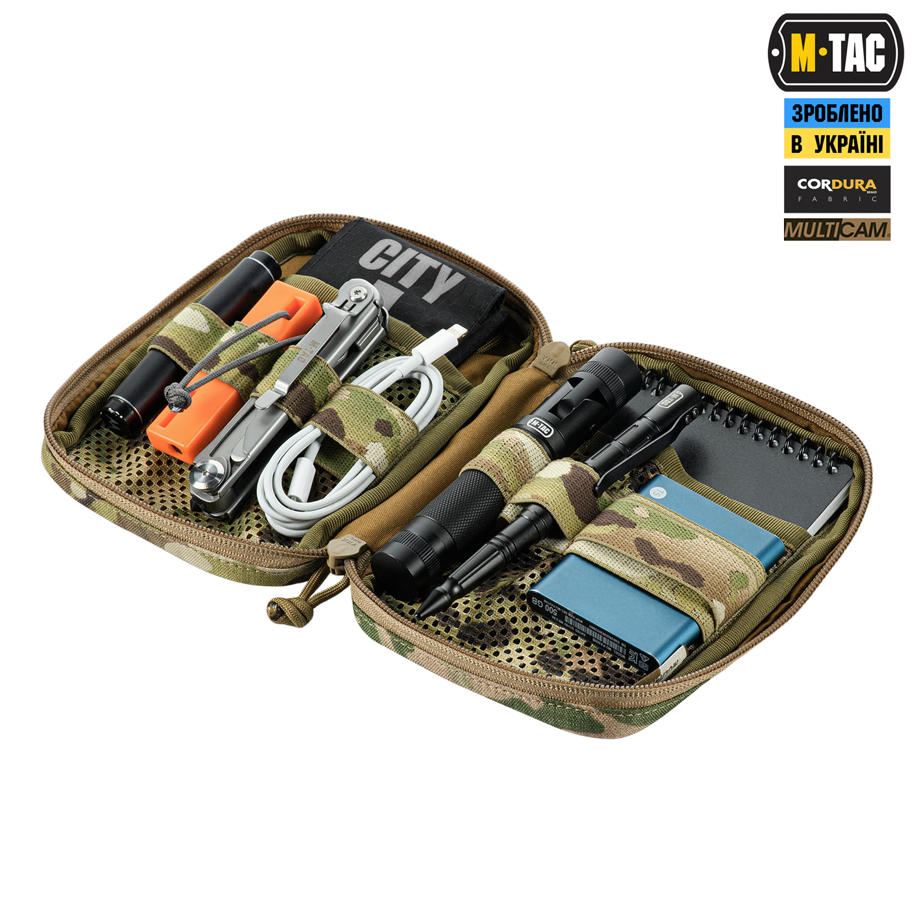 M-Tac EDC Pocket Elite Multicam — 9
