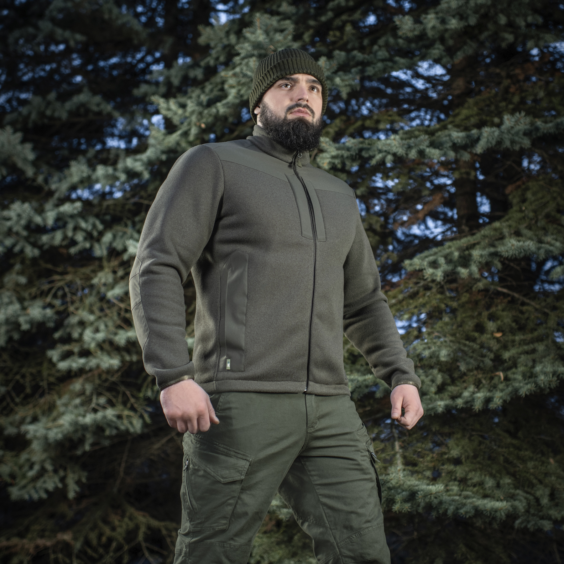 M-Tac кофта Senator Fleece Polartec Dark Olive — 10