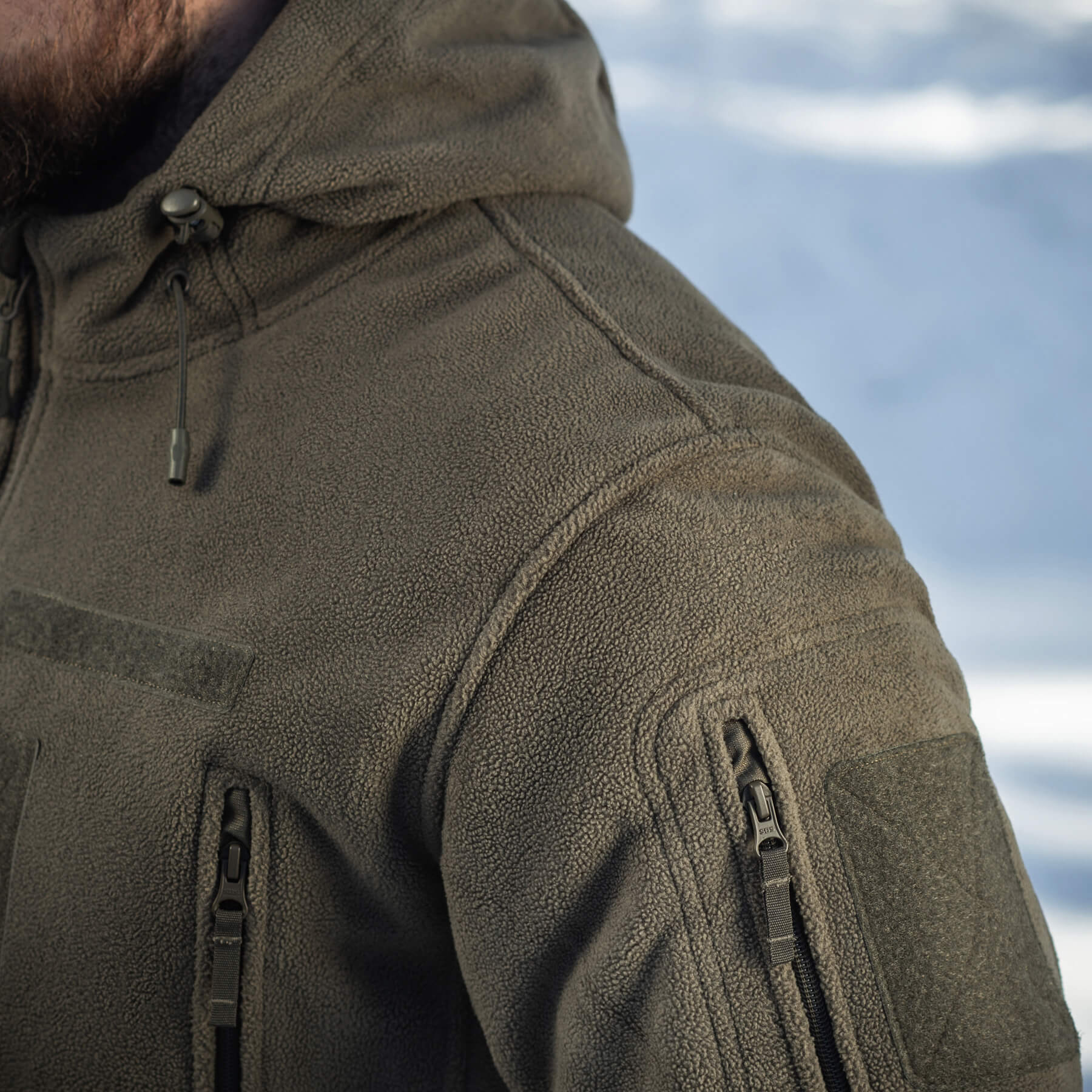 M-Tac куртка флисовая Windblock Division Gen.III Dark Olive — 42