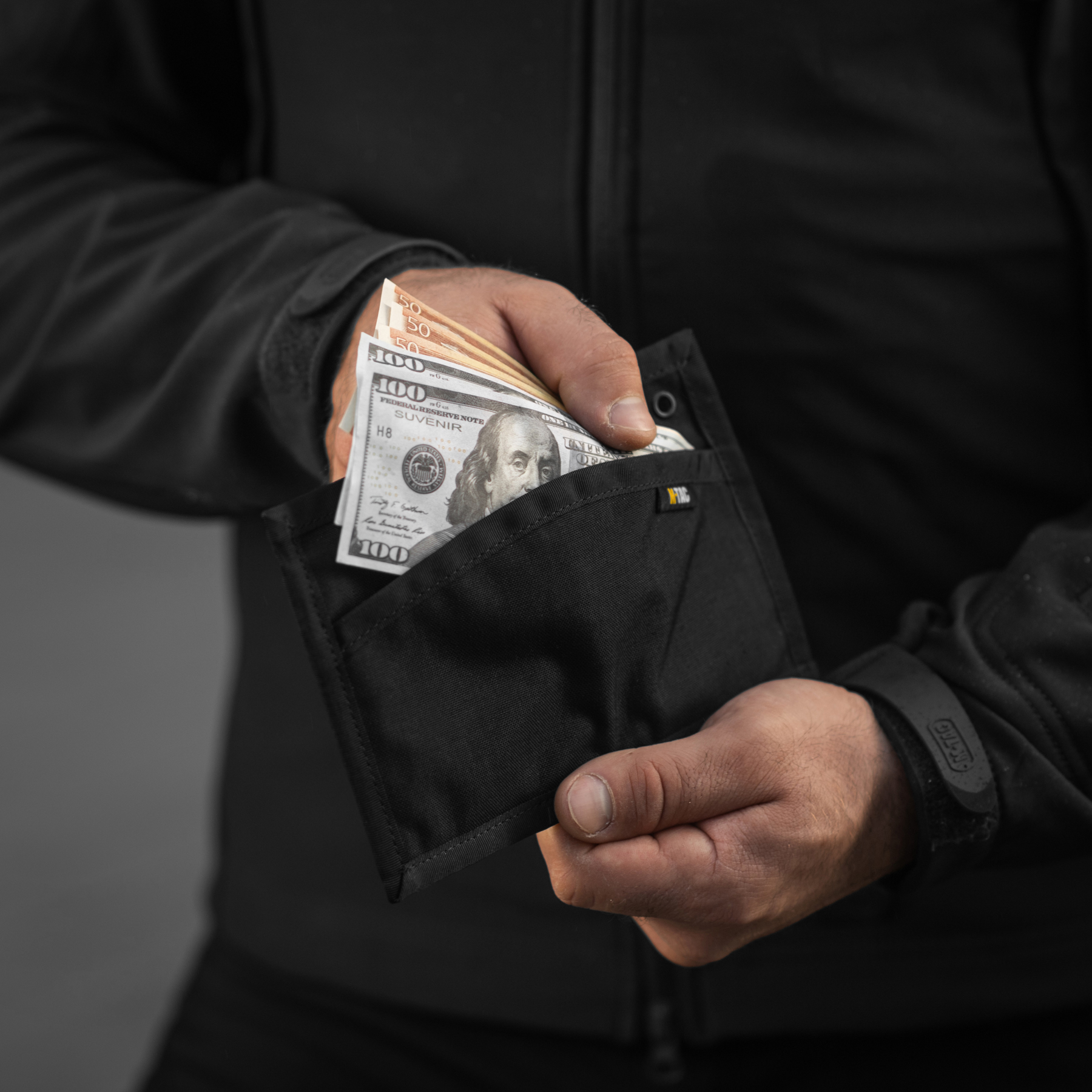M-Tac кошелек Wallet Elite Black — 17