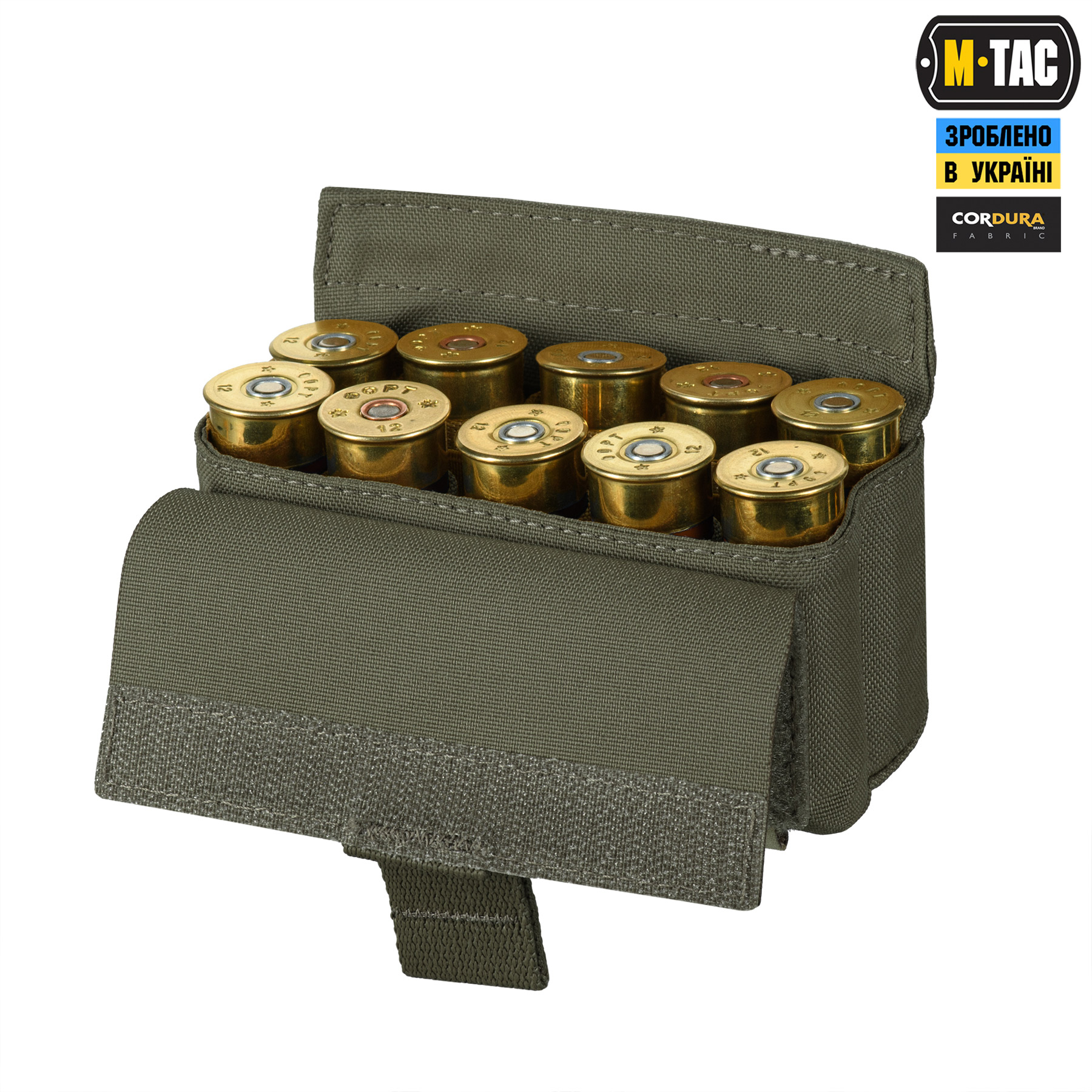 M-Tac подсумок под 12 калибр на 10 патронов Elite Ranger Green — 7