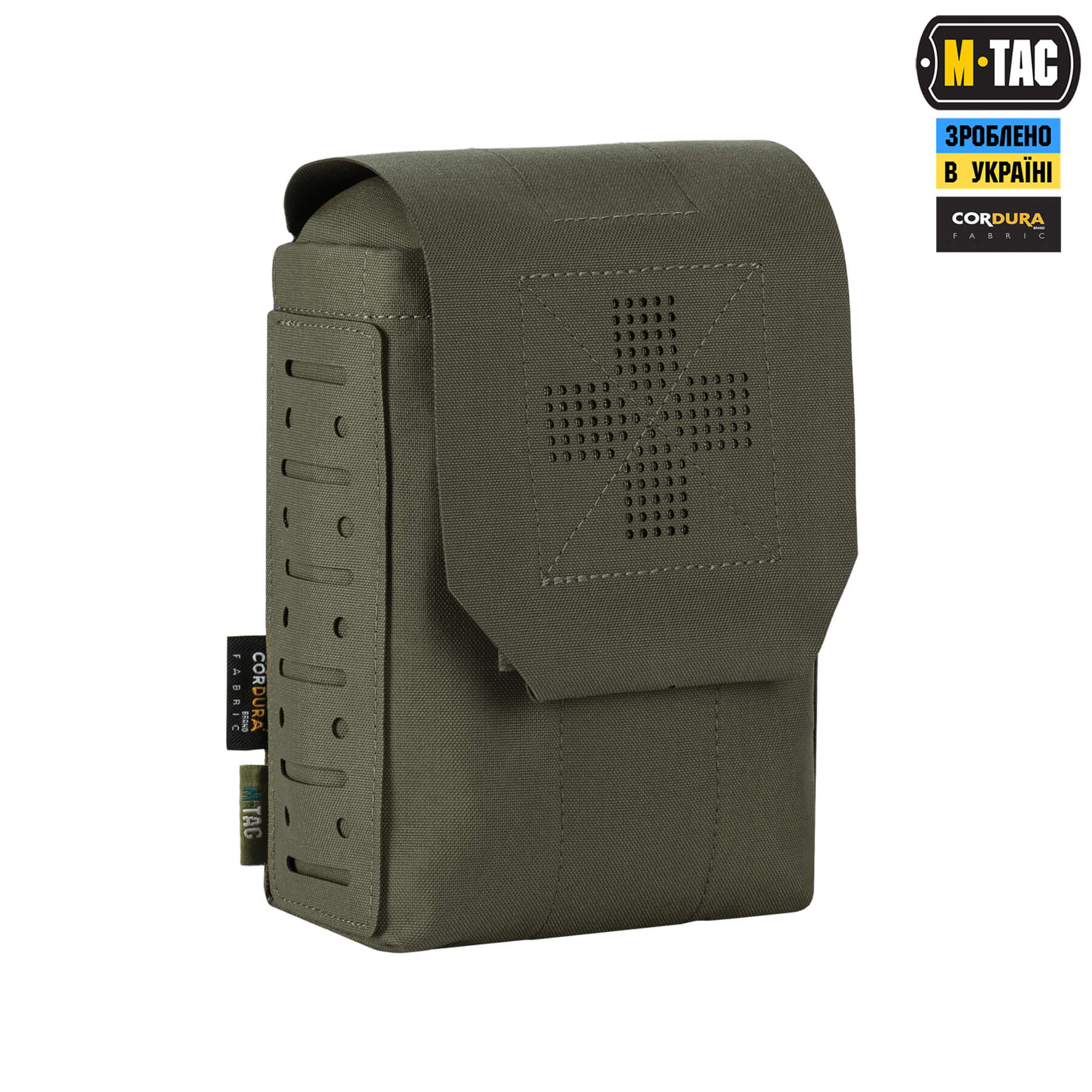 M-Tac подсумок медицинский вертикальный Large Gen.II Elite Ranger Green — 4