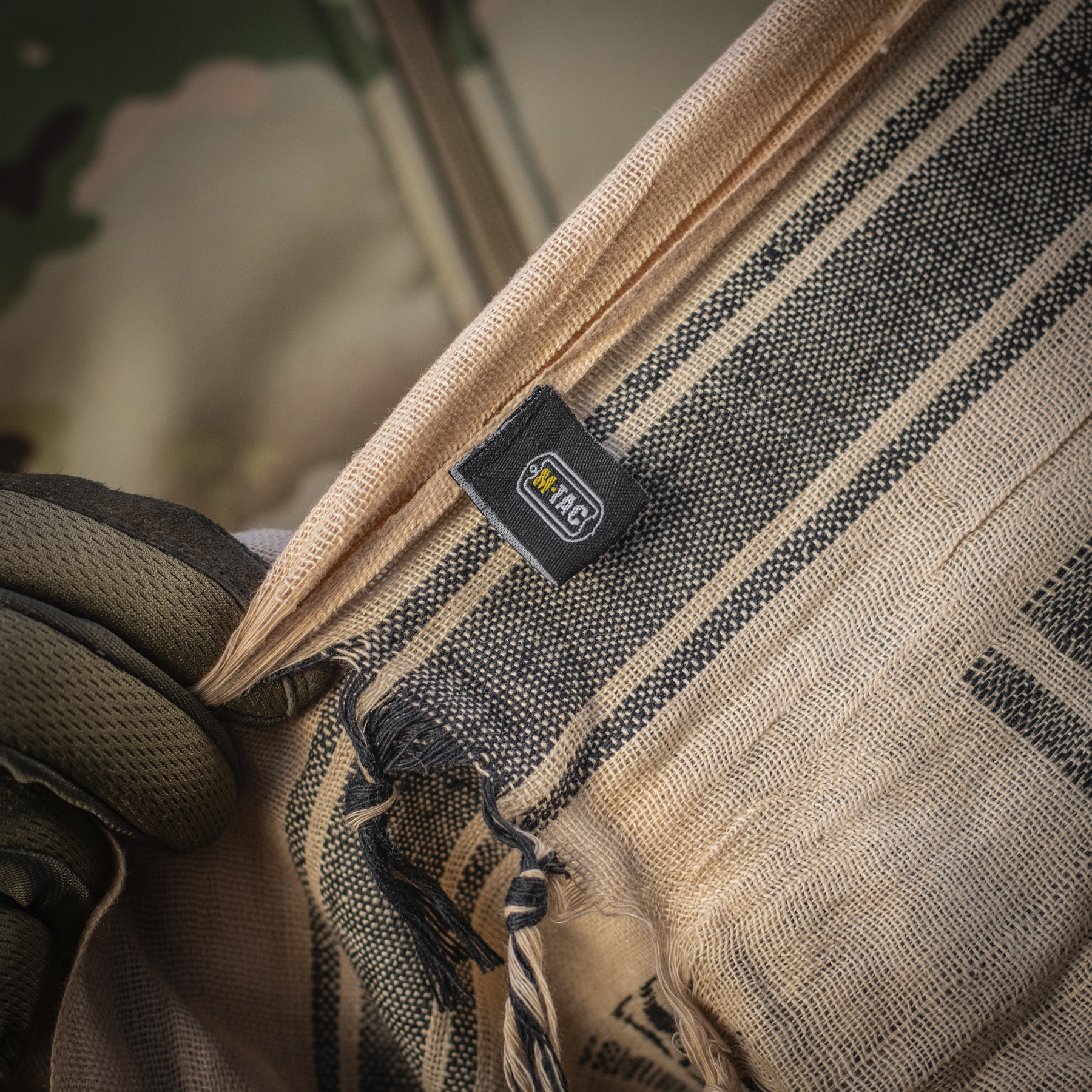 M-Tac шарф шемаг плотный Khaki/Black — 10
