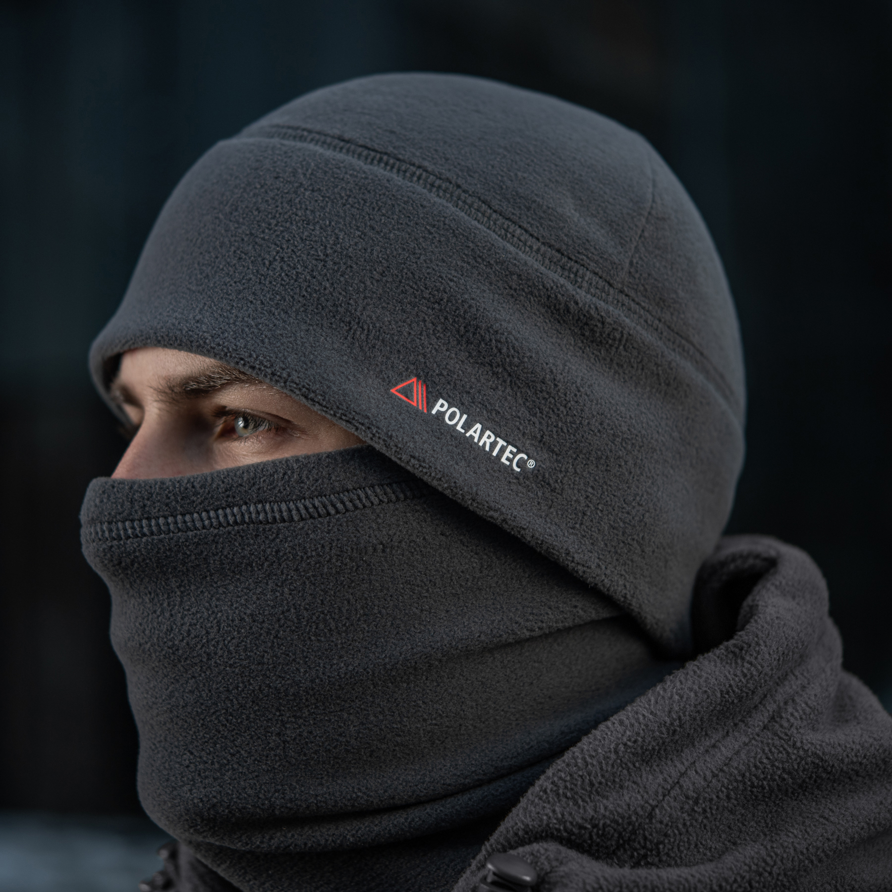 M-Tac шапка Watch Cap флис Light Polartec Dark Grey — 10
