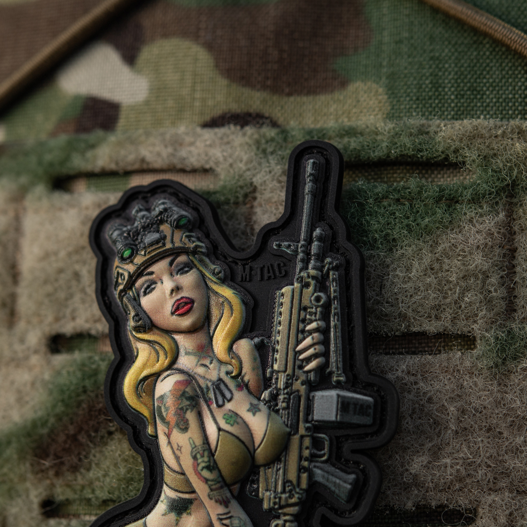 M-Tac нашивка girl №5 PVC Hooligan — 5