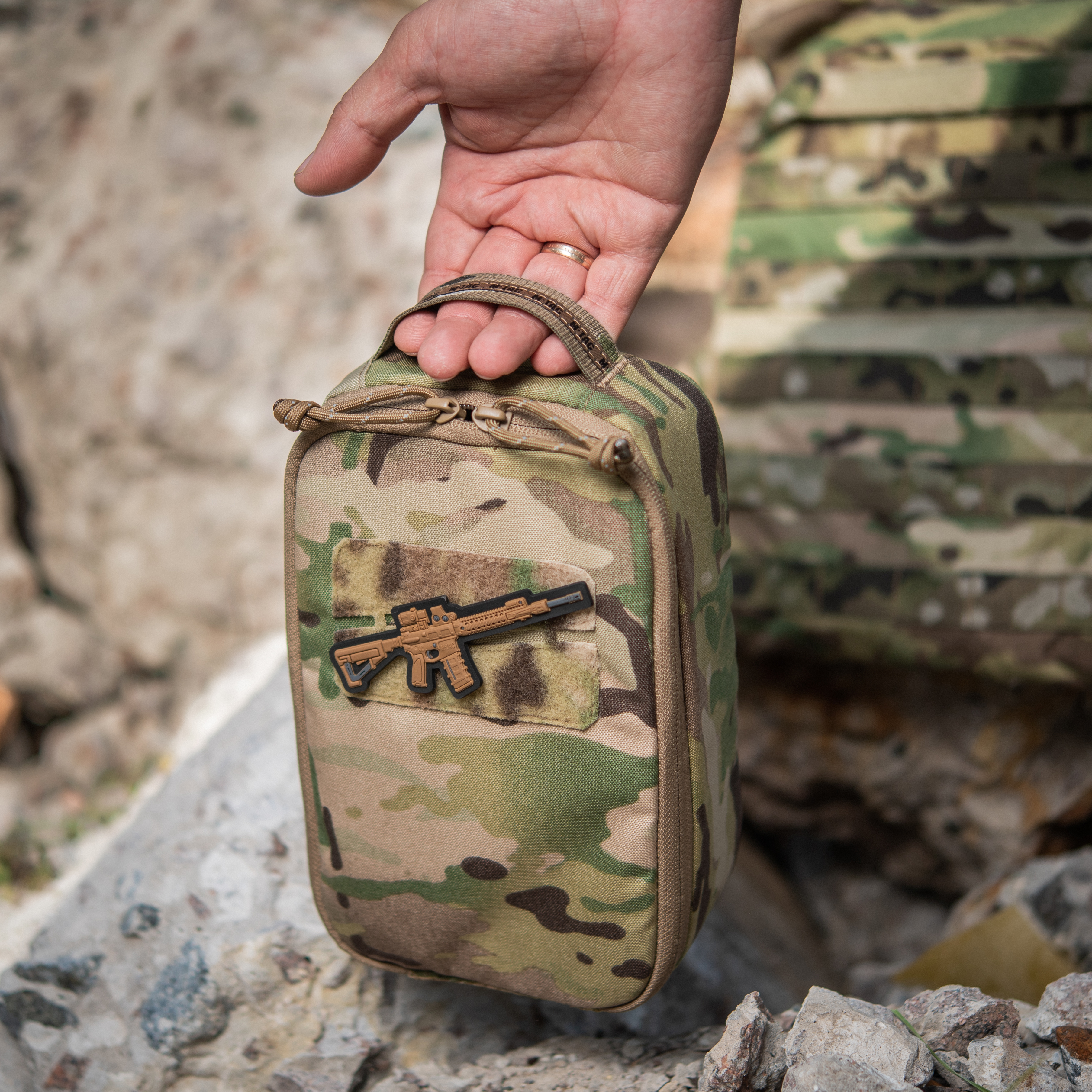 M-Tac органайзер утилитарный Elite Small (22х14 см) Multicam — 11