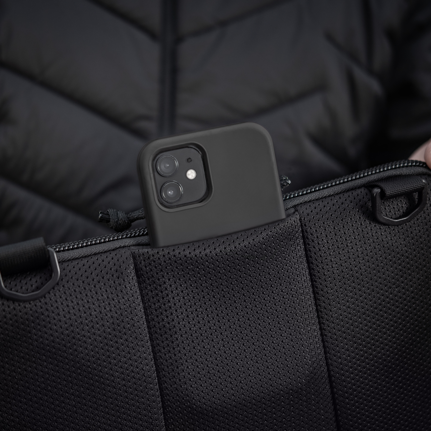 M-Tac сумка Admin Bag Medium Elite с липучкой Black — 25