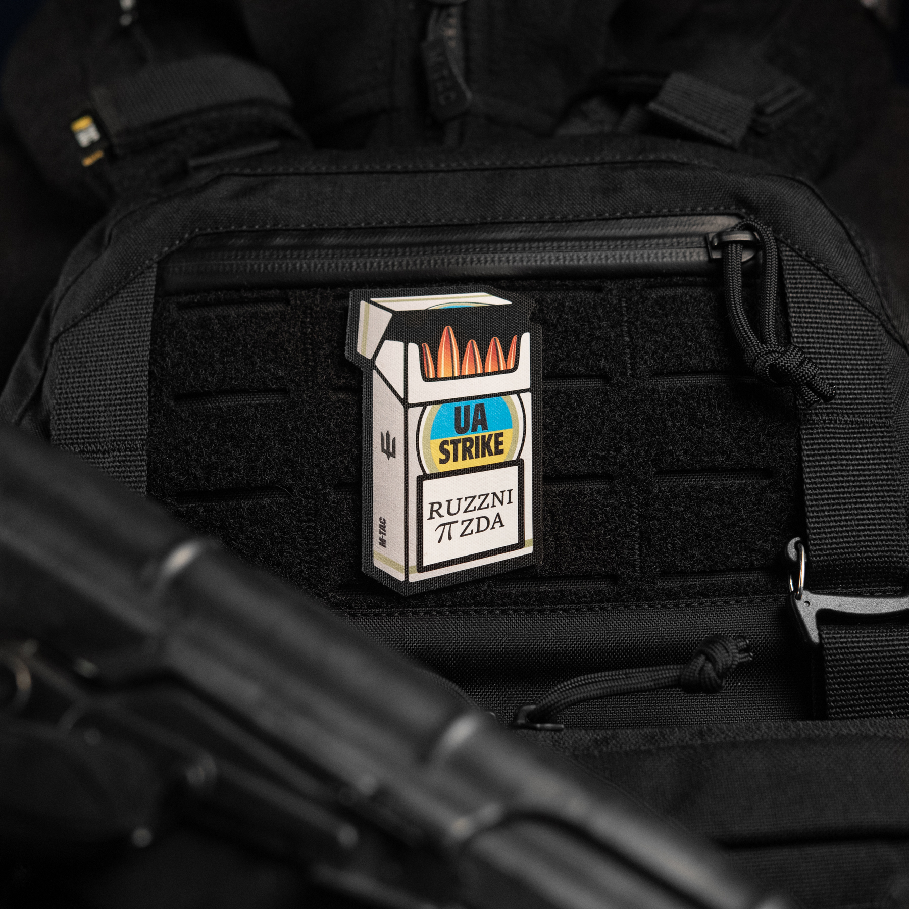 M-Tac нашивка UA STRIKE Black — 4