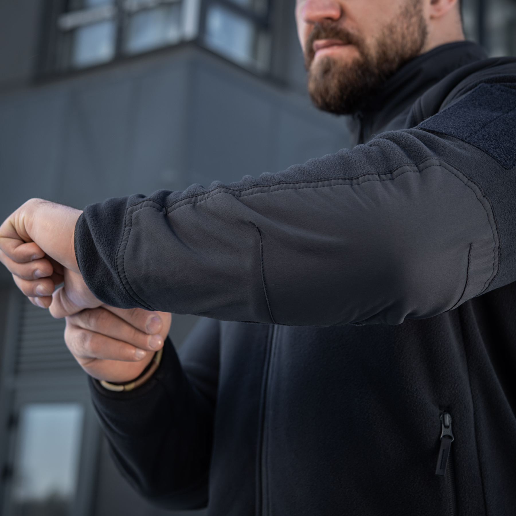 M-Tac куртка Combat Fleece Polartec Jacket Dark Navy Blue — 15