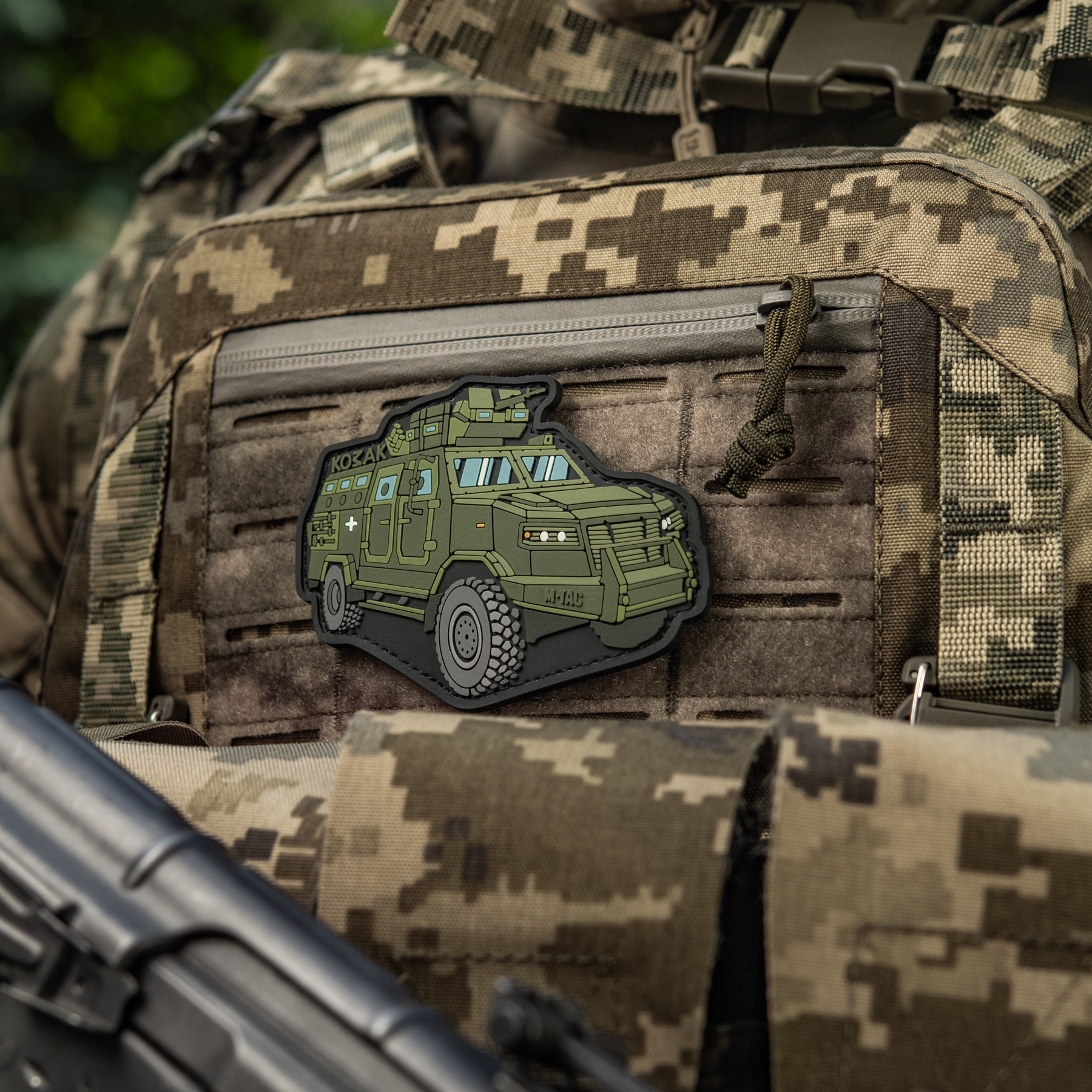 M-Tac нашивка Козак (PVC) — 11