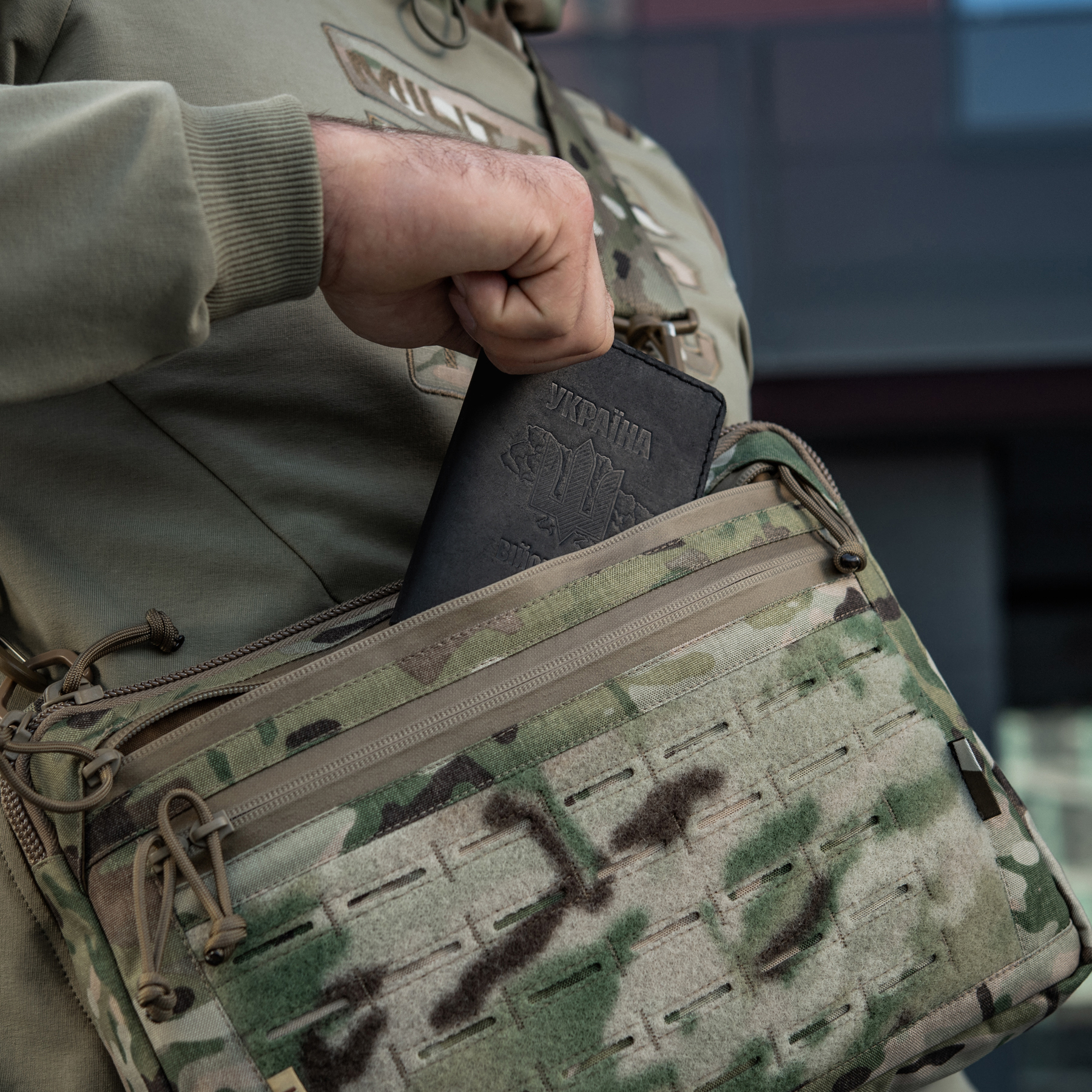 M-Tac сумка Admin Bag Large Elite с липучкой Multicam — 29