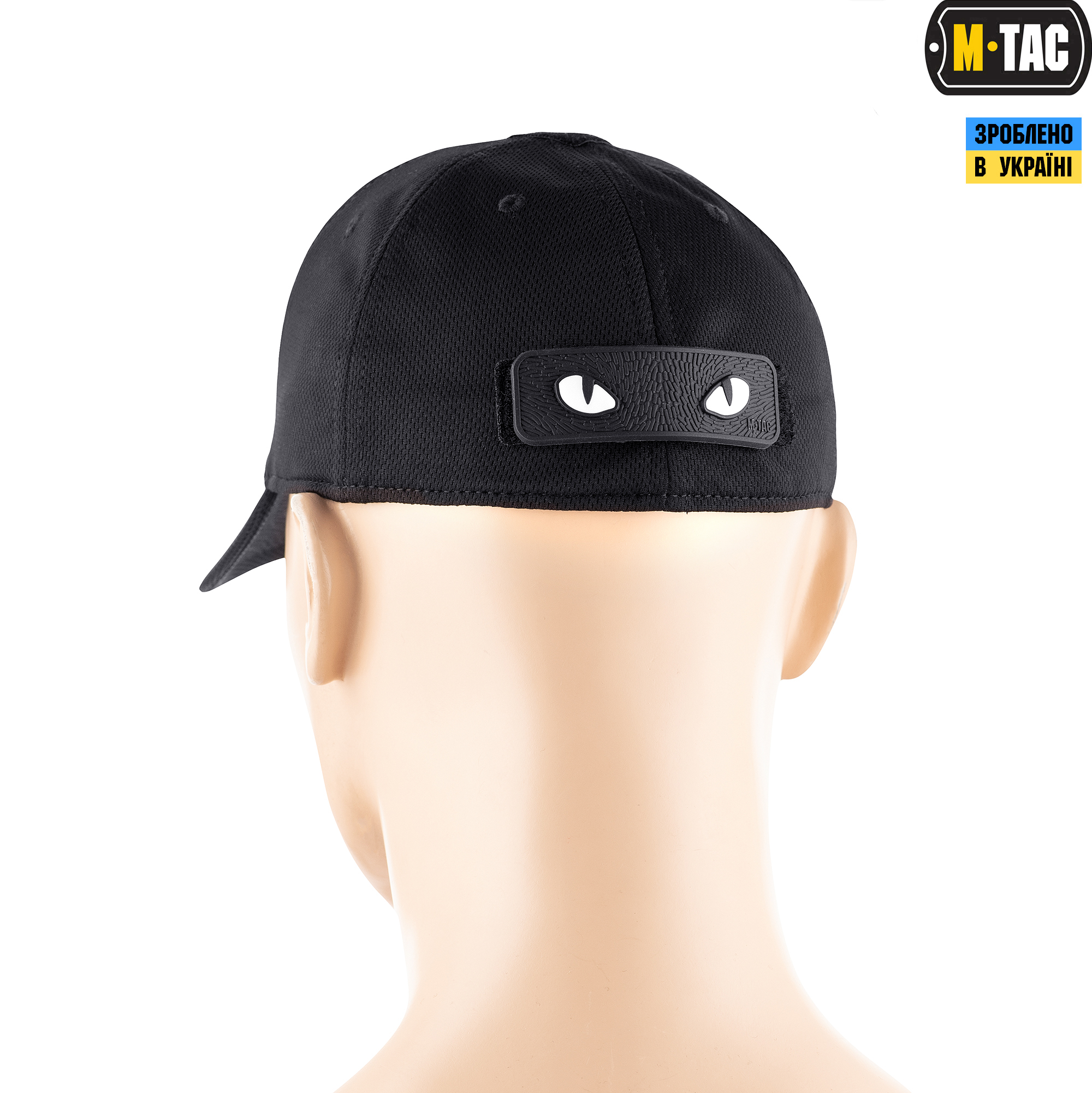 M-Tac нашивка Cat Eyes 3D PVC Black — 5