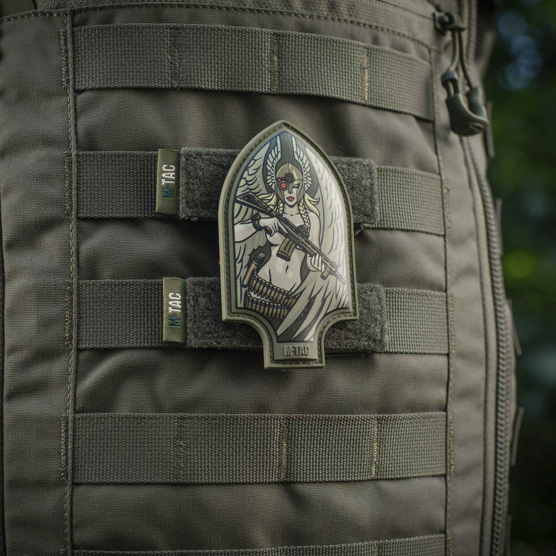 M-Tac панель для нашивок на MOLLE 80x26 Ranger Green — 12