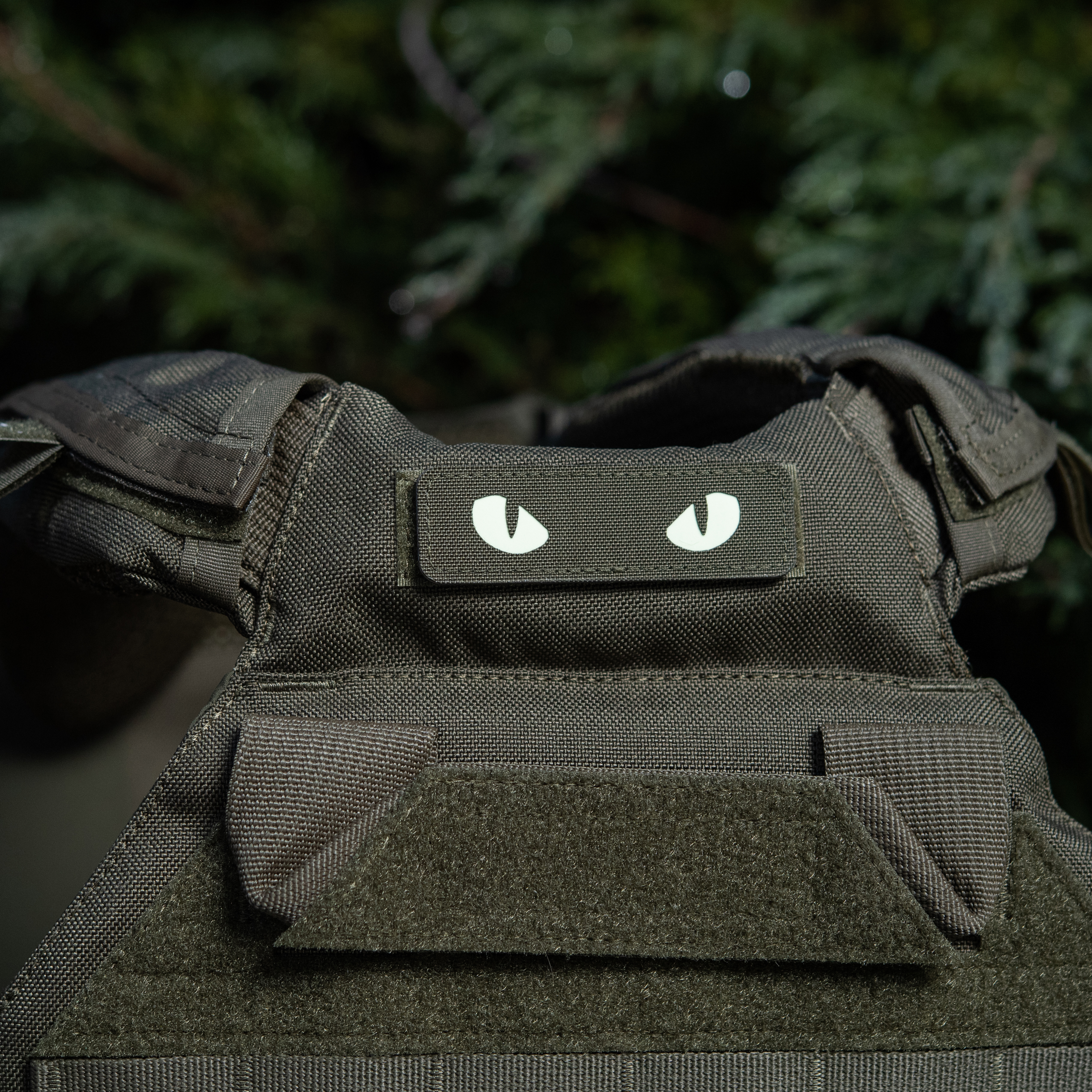 M-Tac нашивка Cat Eyes Laser Cut Ranger Green/GID — 8