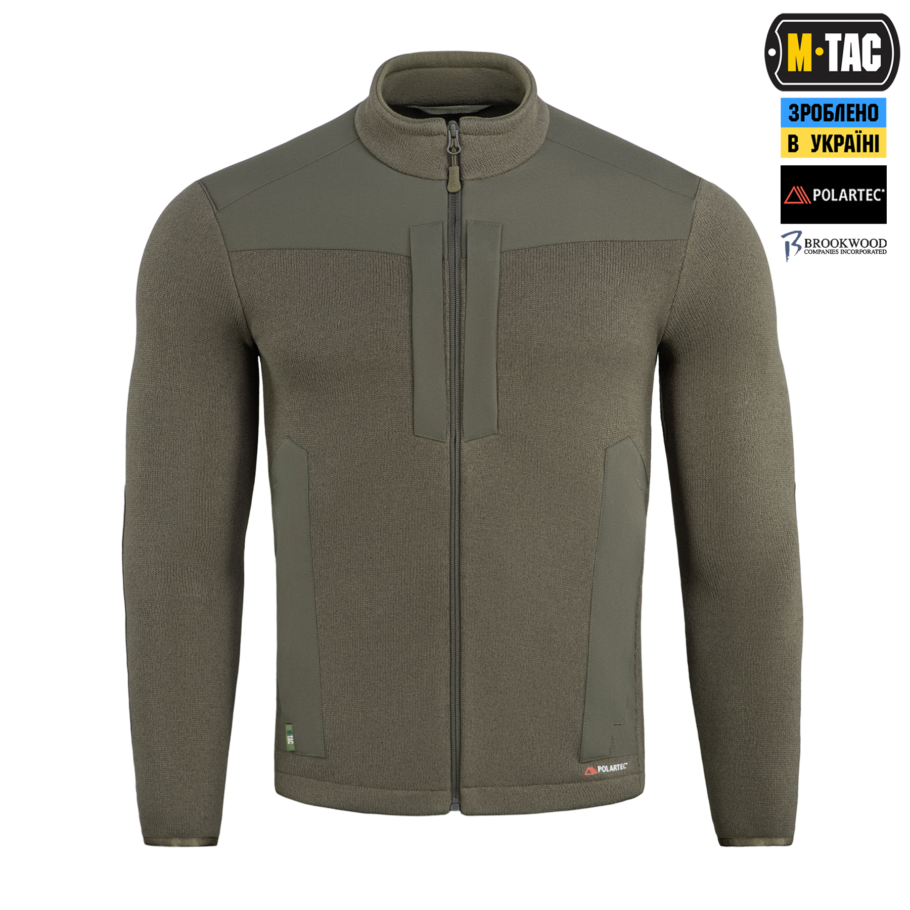 M-Tac кофта Senator Fleece Polartec Dark Olive — 3