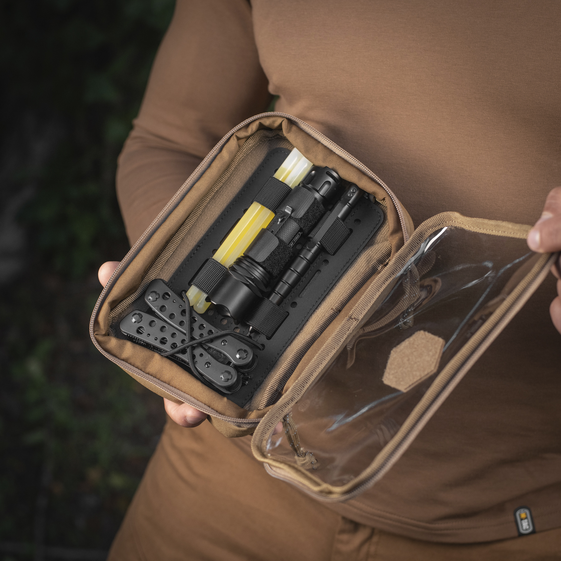 M-Tac вставка модульная MOLLE 19,5х11 Laser Cut Black — 17
