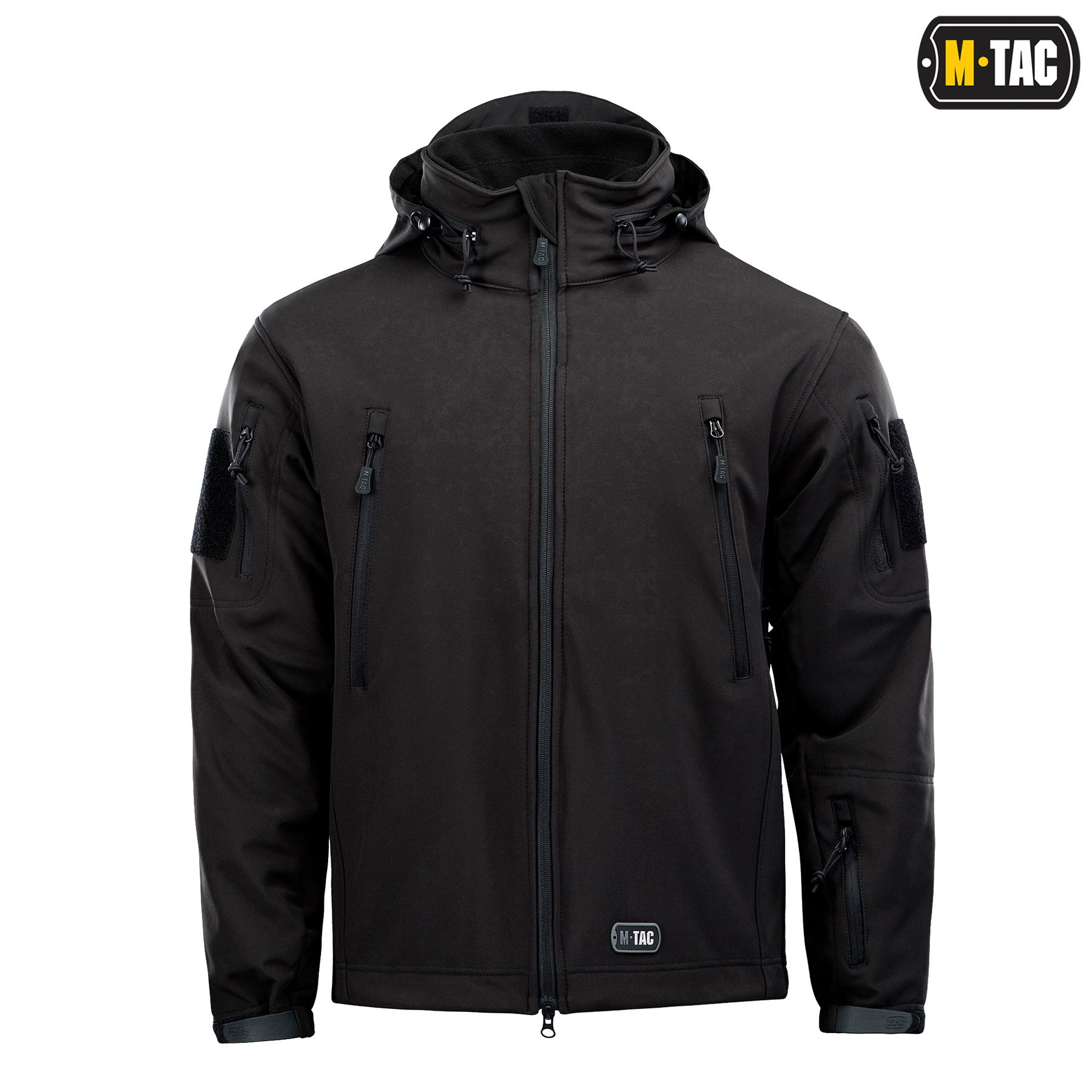 M-Tac куртка Soft Shell с подстежкой Black — 3