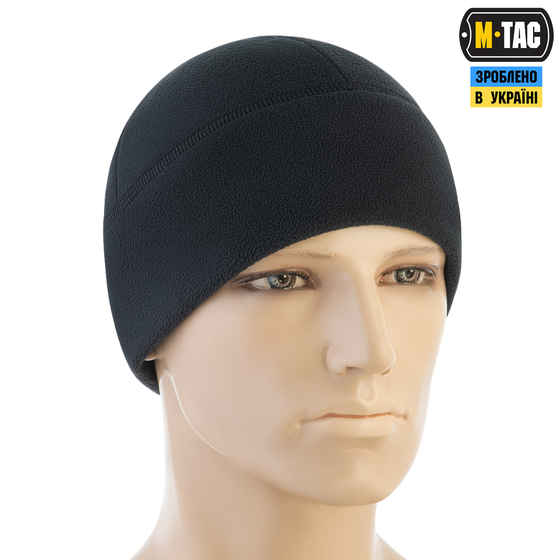 M-Tac шапка Watch Cap Elite флис (320г/м2) Dark Navy Blue — 4
