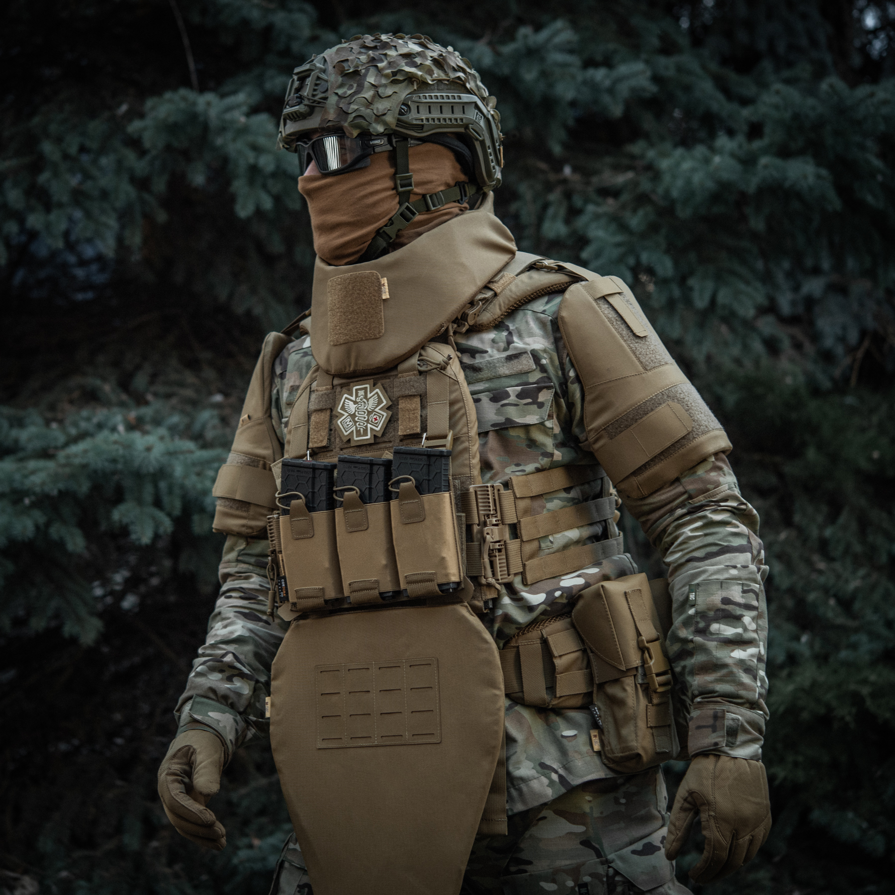 M-Tac нашивка Paramedic (вышивка) Coyote — 3