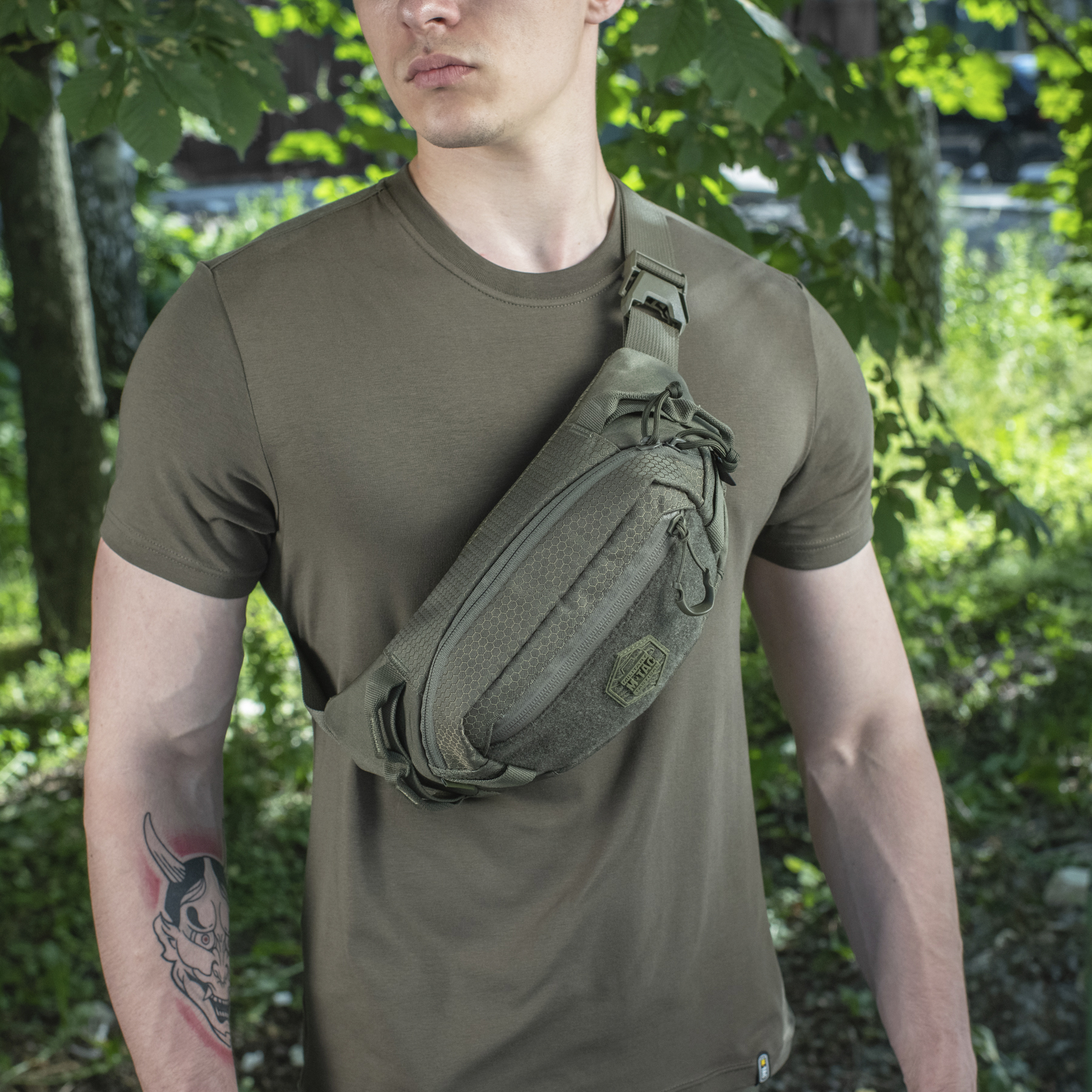M-Tac сумка Waist Bag Elite Hex Ranger Green — 11