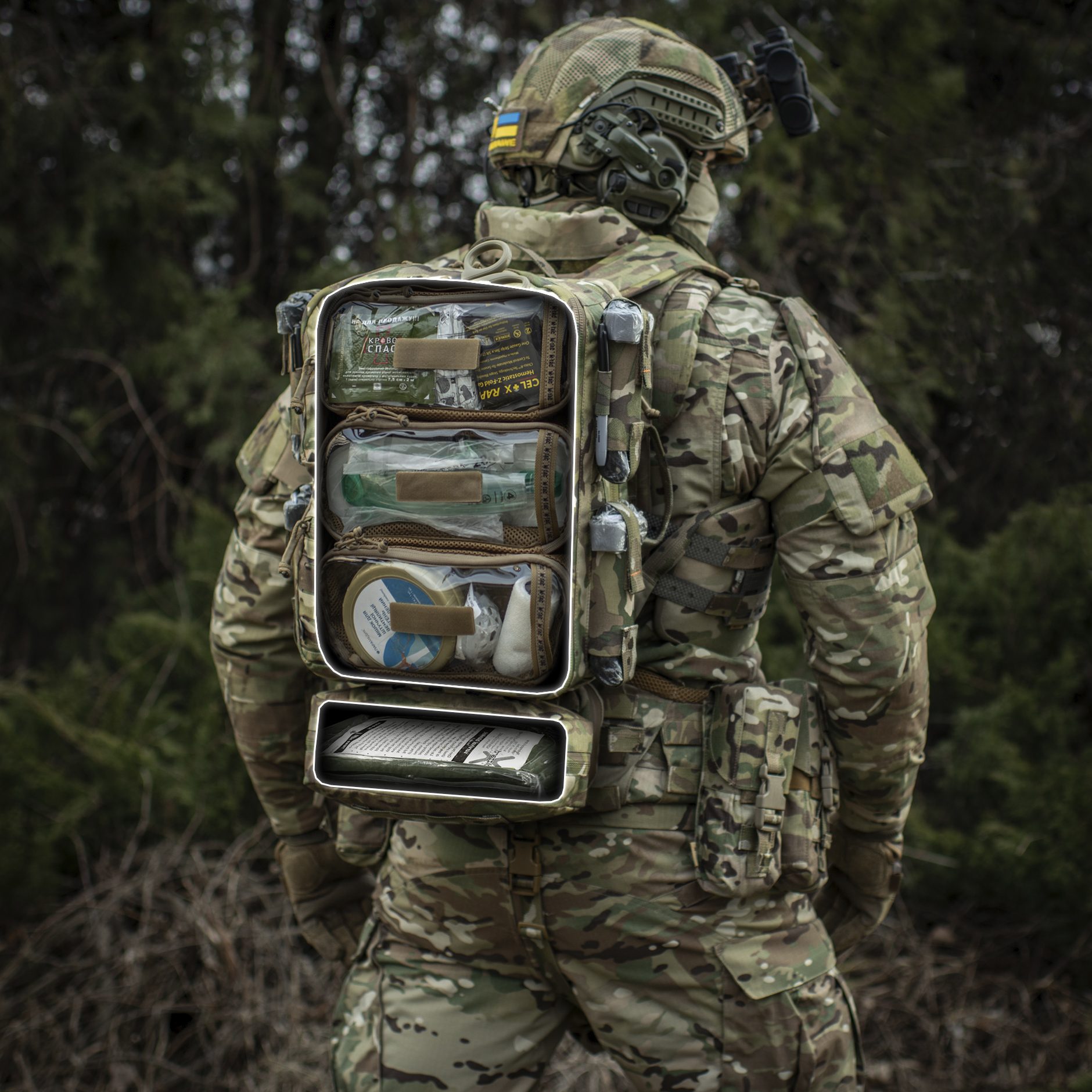 M-Tac рюкзак боевого медика Elite Multicam — 43