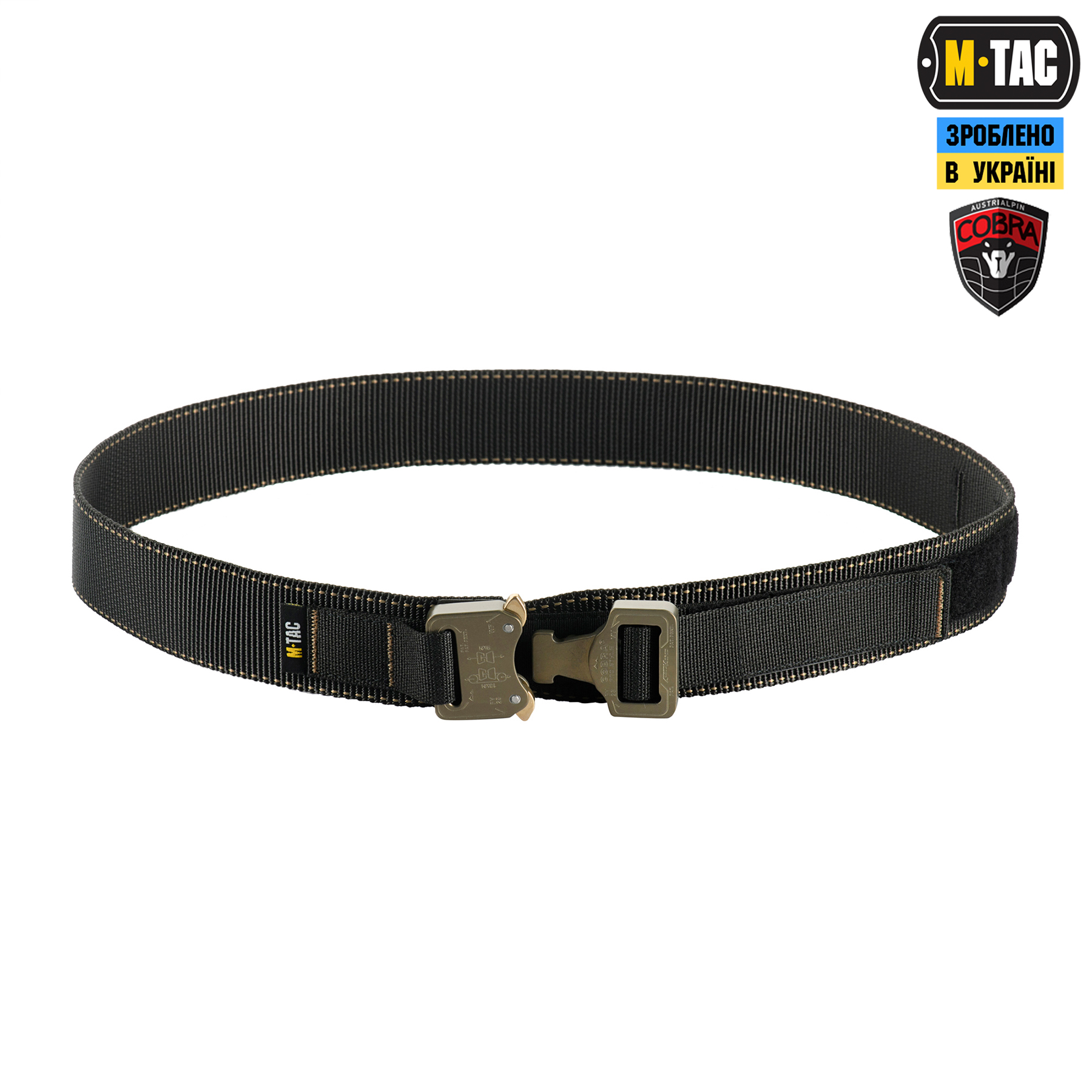 M-Tac ремень Cobra Buckle Belt Black — 8