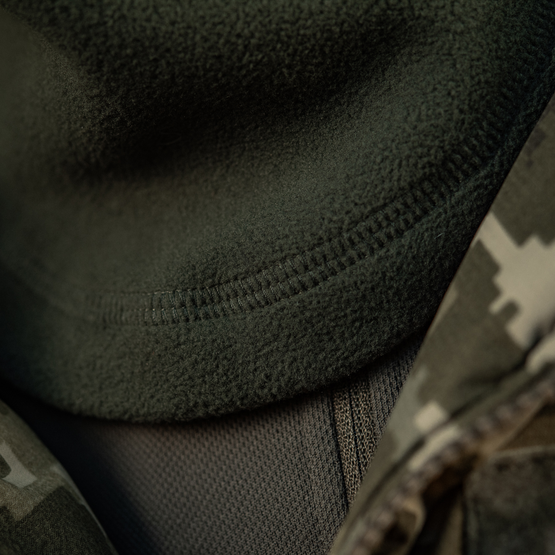 M-Tac шарф-труба анатомический с затяжкой Elite флис (320г/м2) Army Olive — 8