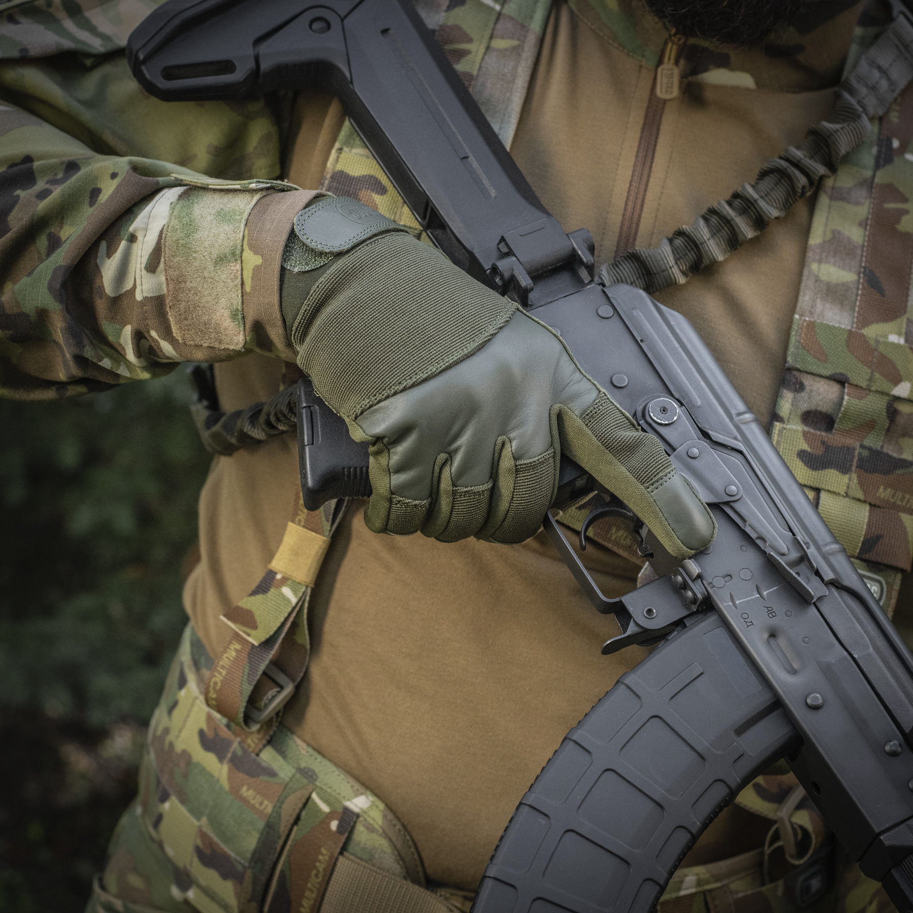 M-Tac перчатки Police Gen.2 Olive — 8